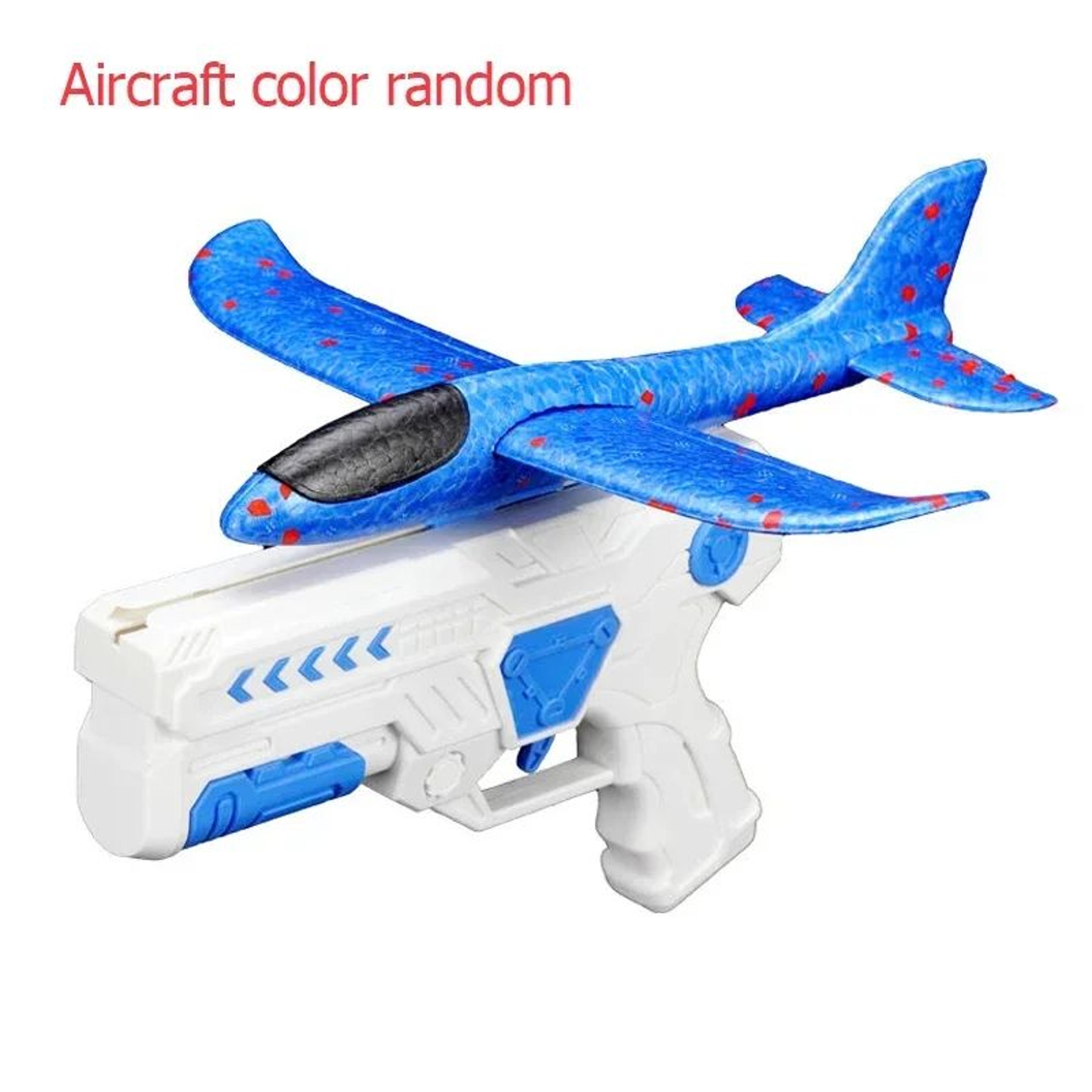 Foam Airplane Launcher Toy  Outdoor Flying Catapult Plane For Kids Safe EPP Birthday Gift 8