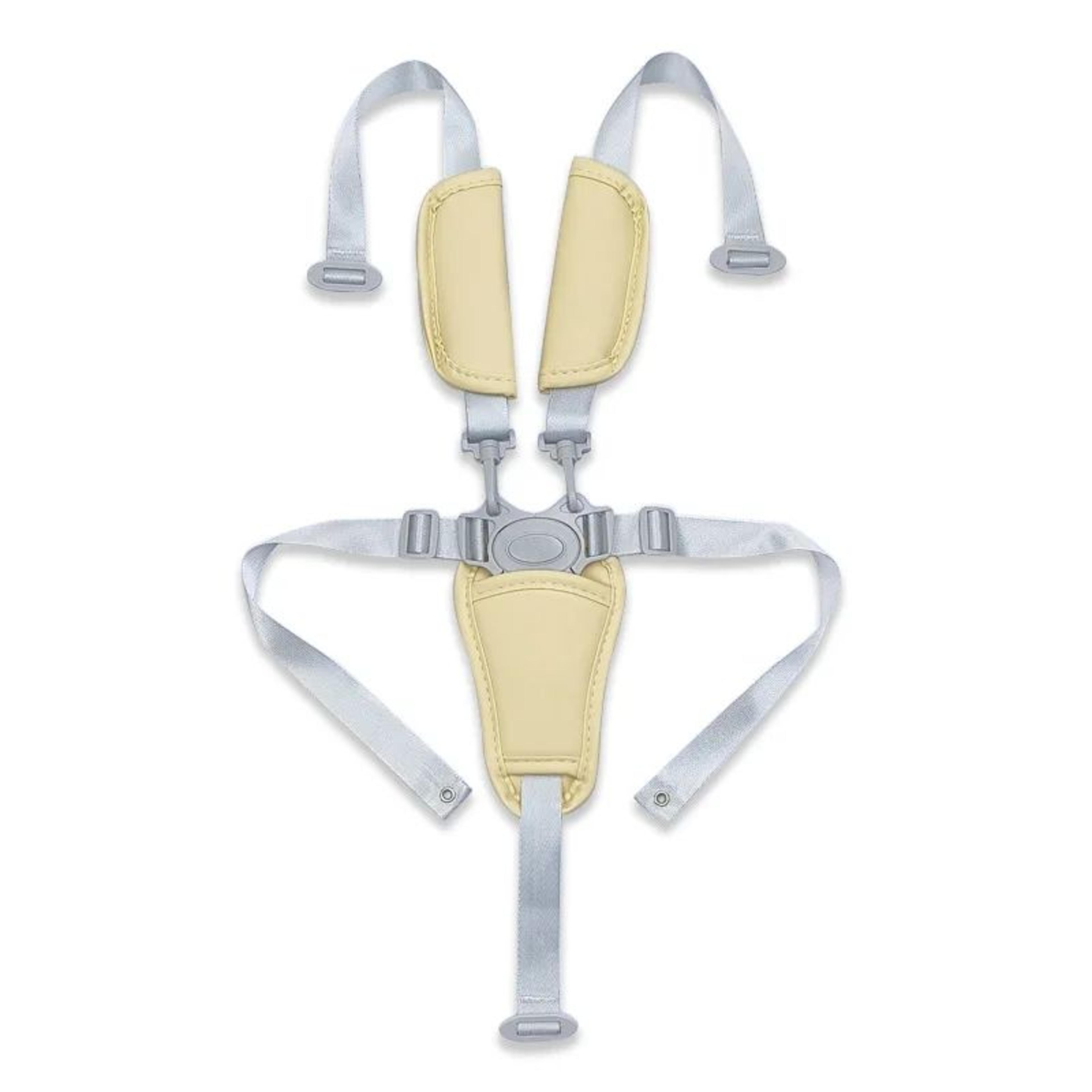 Universal Baby 5Point Safety Harness  Adjustable PU Leather Seat Belt For Highchair  Pushchair 7