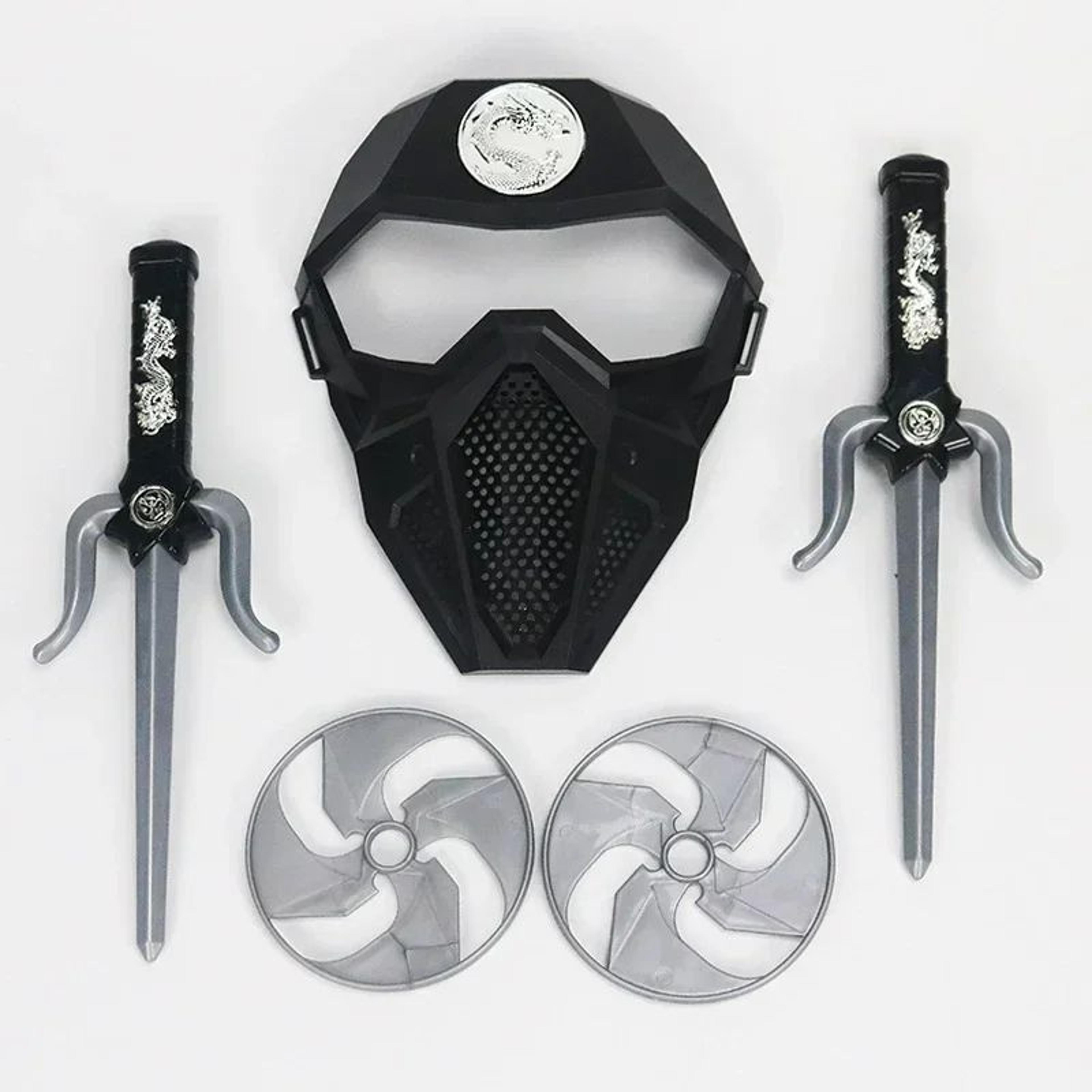 Ninja Costume Toys For Kids  Samurai Dagger Toy Knife  Ninja Darts Play Set 1