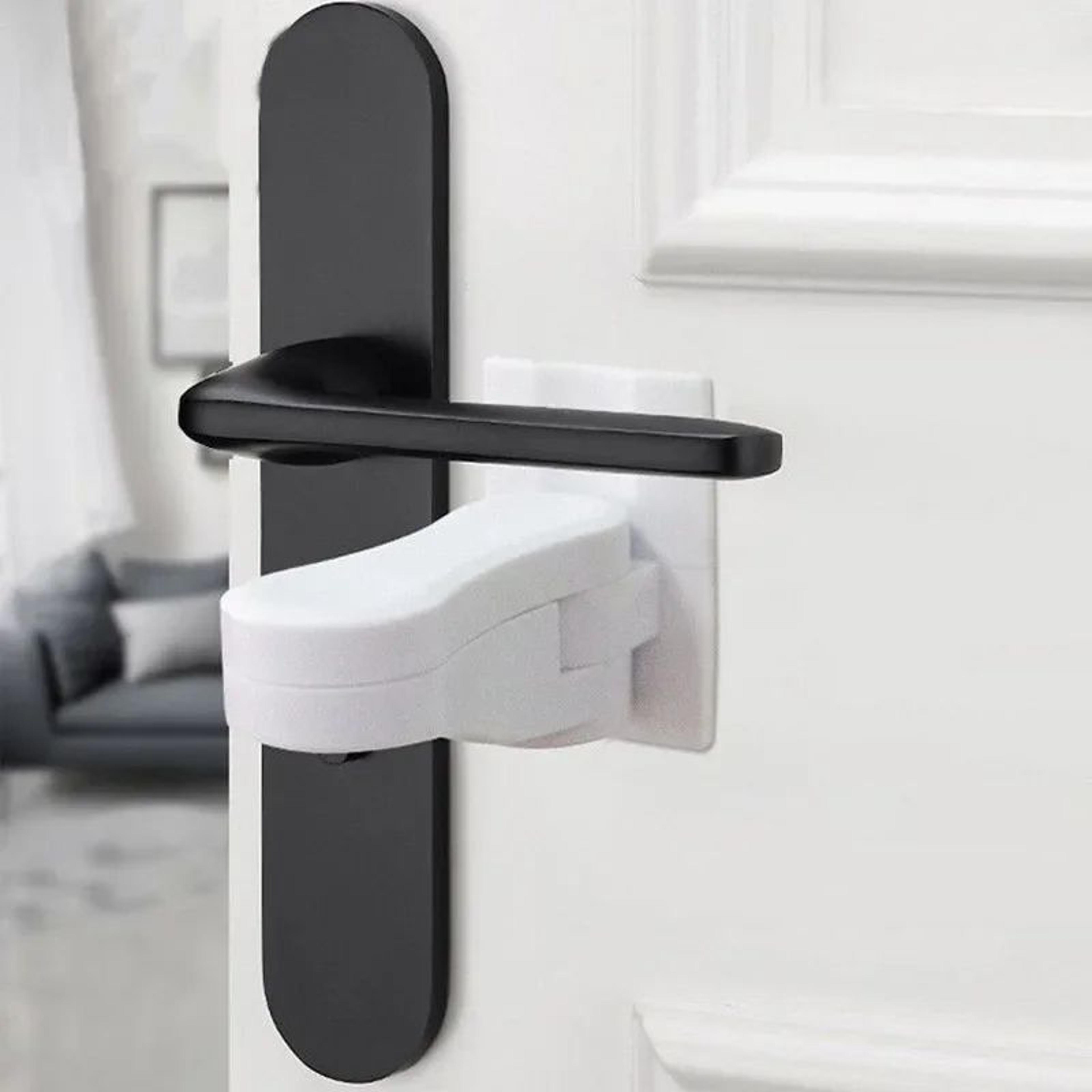 Universal Child Safety Door Lever Lock  ABS AntiOpen Handle Protection For Baby  Kids 0
