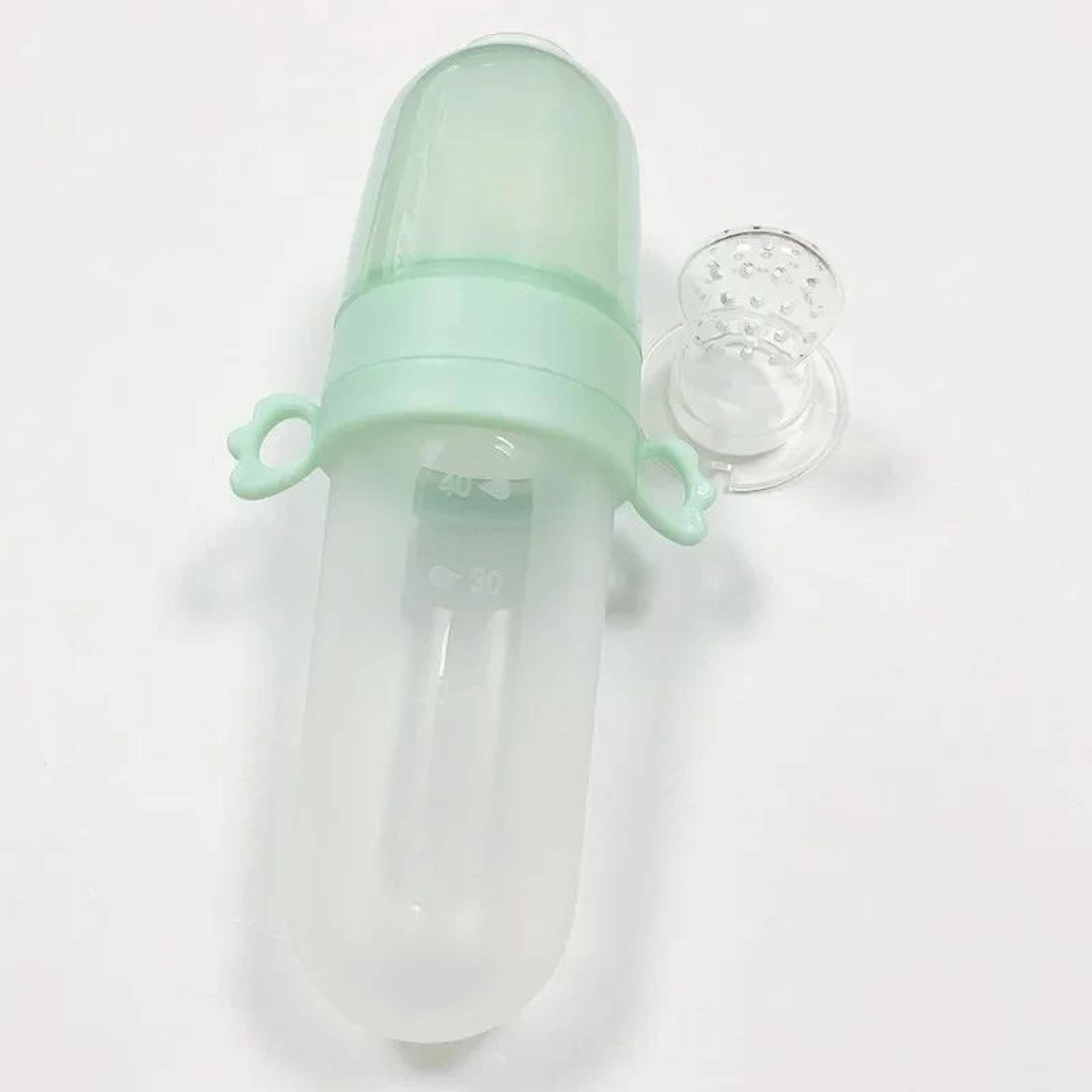 Baby Spoon Bottle Feeder  Silicone Dropper Spoon For Feeding Medicine  First Foods 6