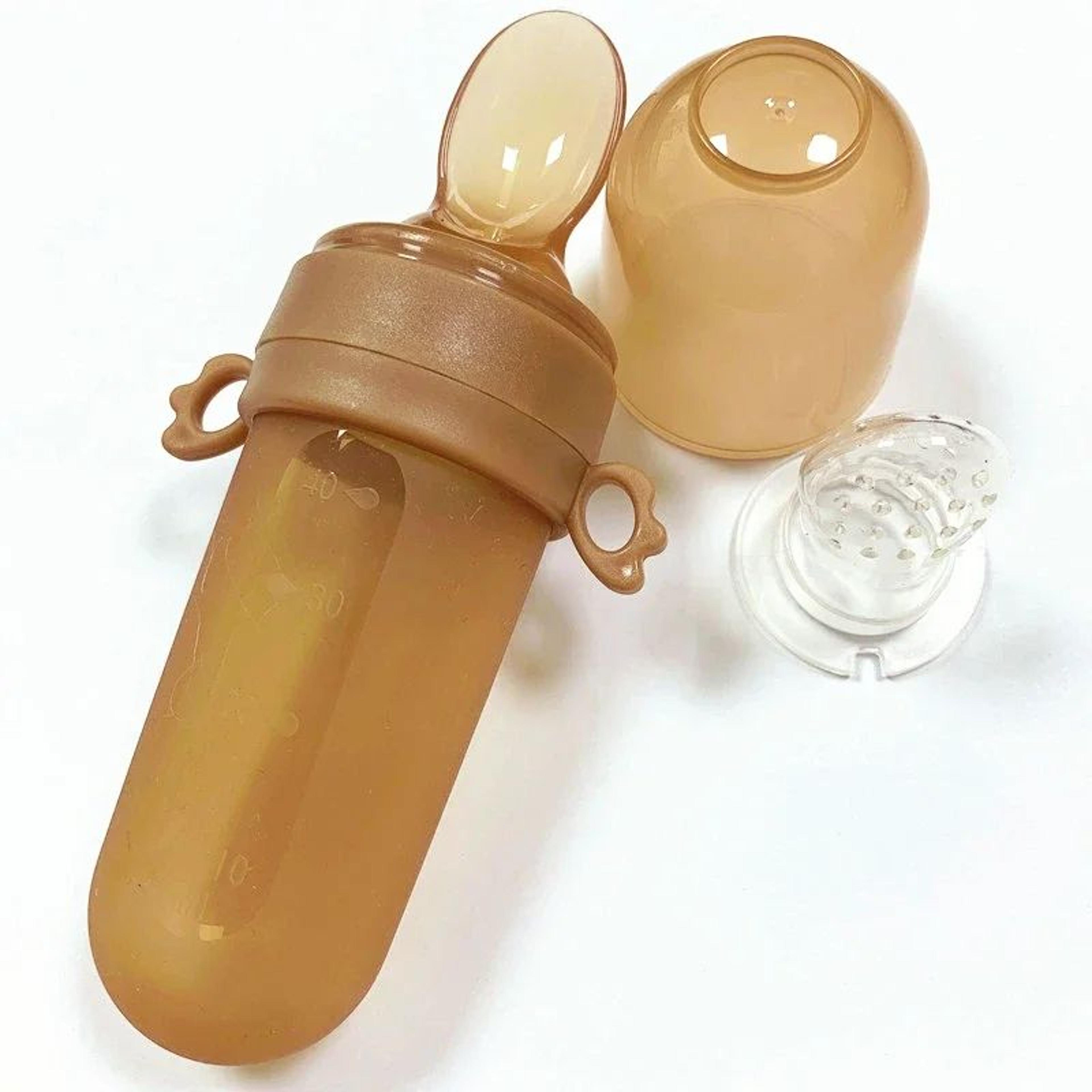 Baby Spoon Bottle Feeder  Silicone Dropper Spoon For Feeding Medicine  First Foods 7