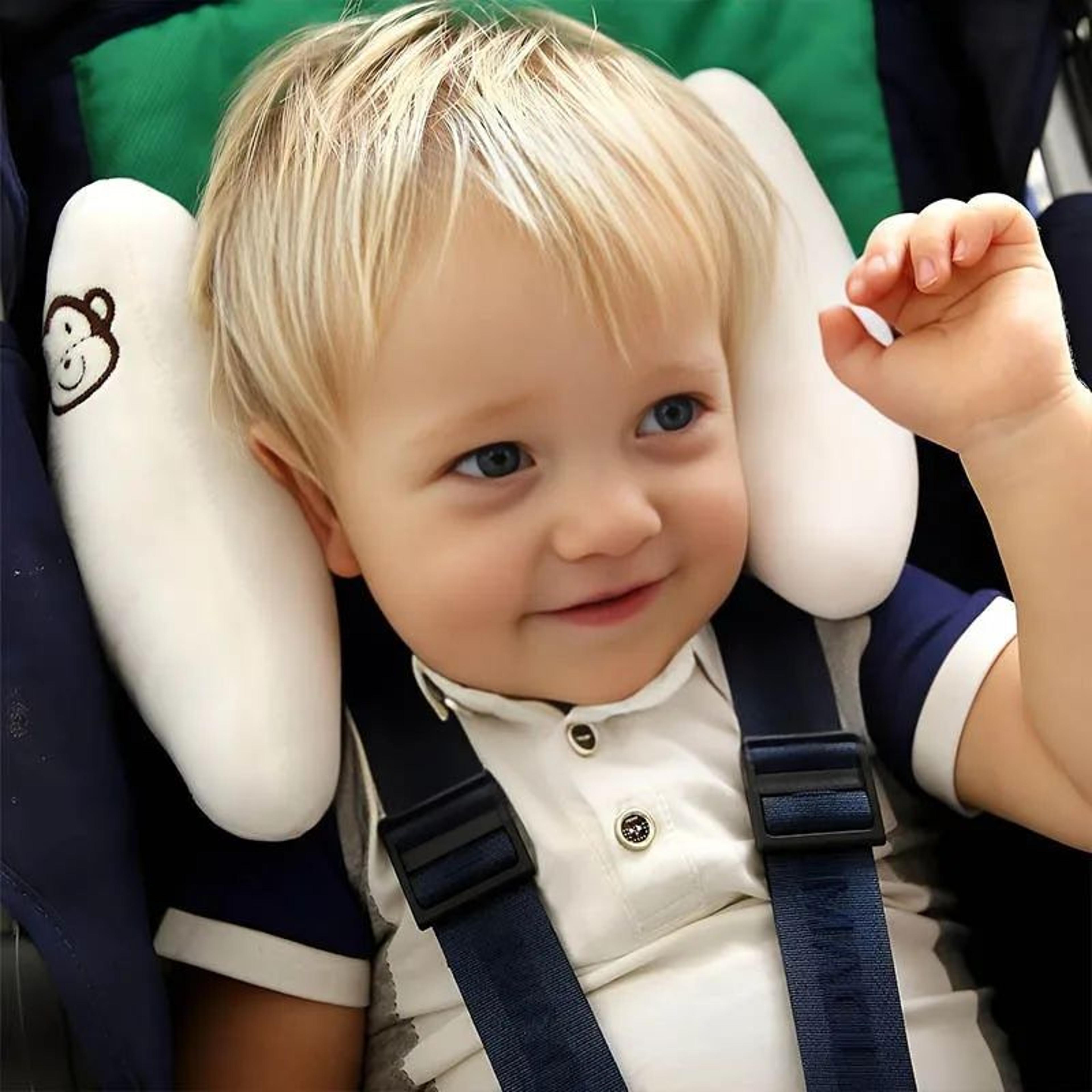 Infant Head  Neck Support Pillow For Car Seat  Stroller  Adjustable Baby Safety Sleeping Cushion 1