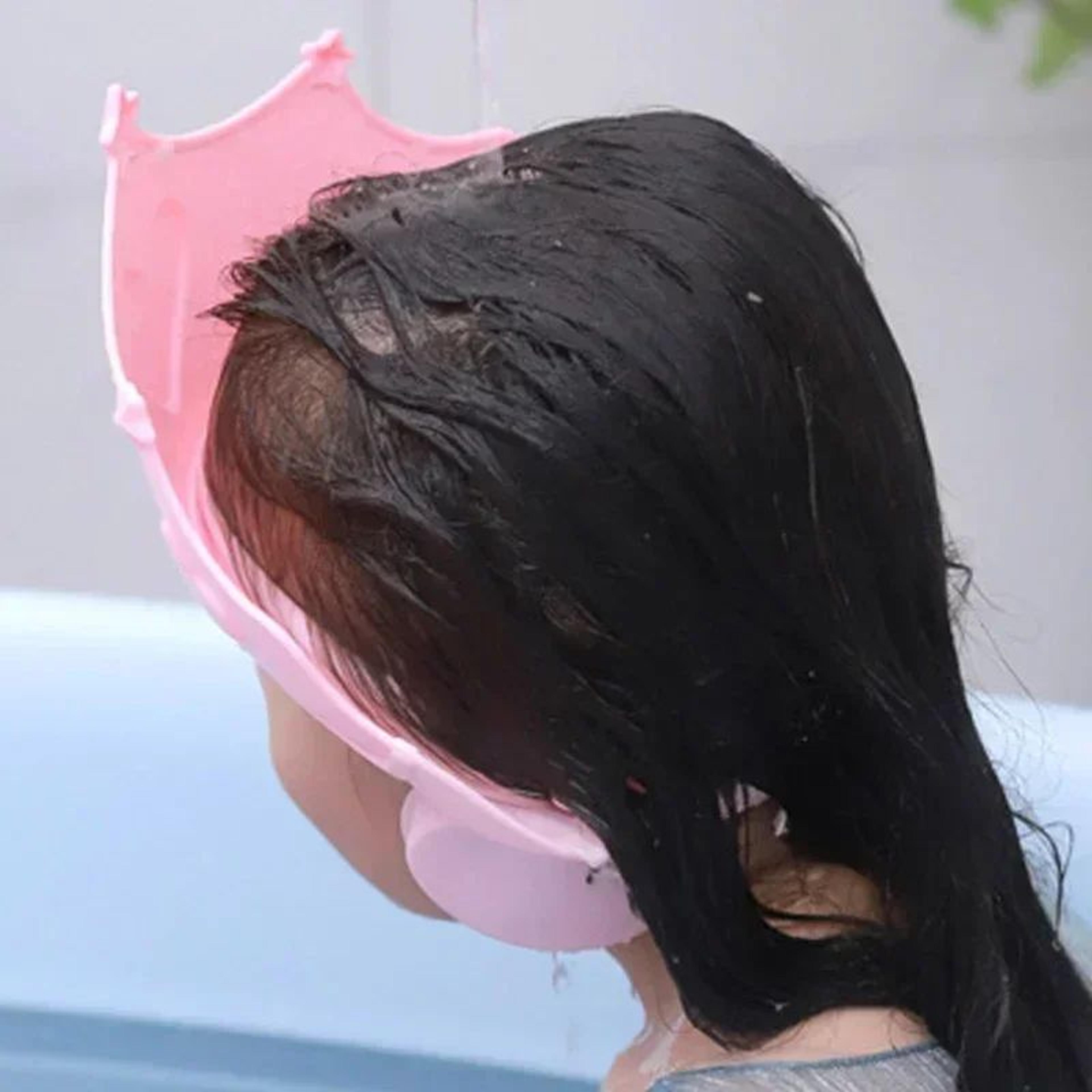 Adjustable Baby Shampoo Shower Cap  Soft Hair Wash Hat With Ear  Eye Protection For Kids 1