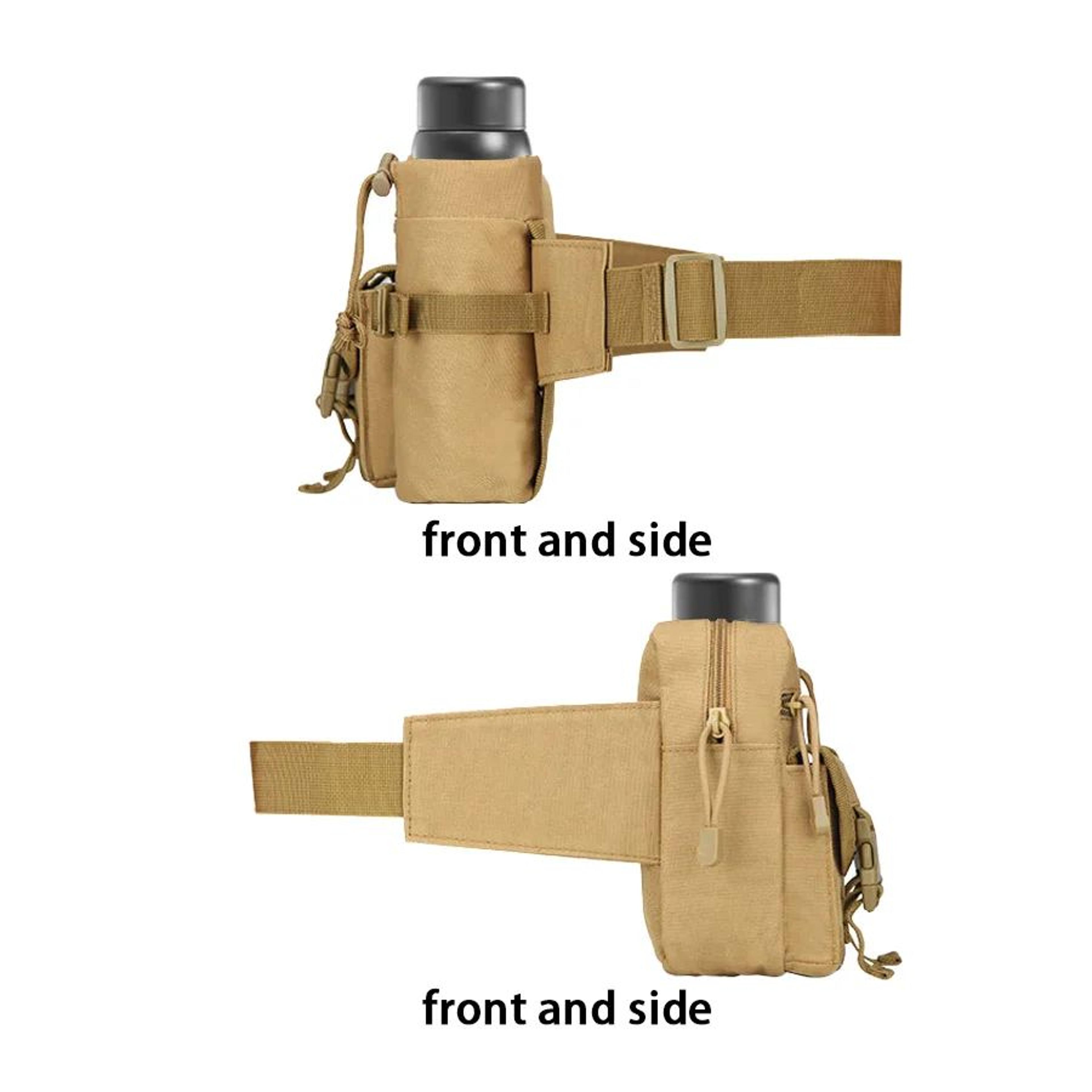 Detachable Sports Water Bottle Waist Bag  HandsFree Hydration Belt For Hiking Camping  Outdoor Adve 3
