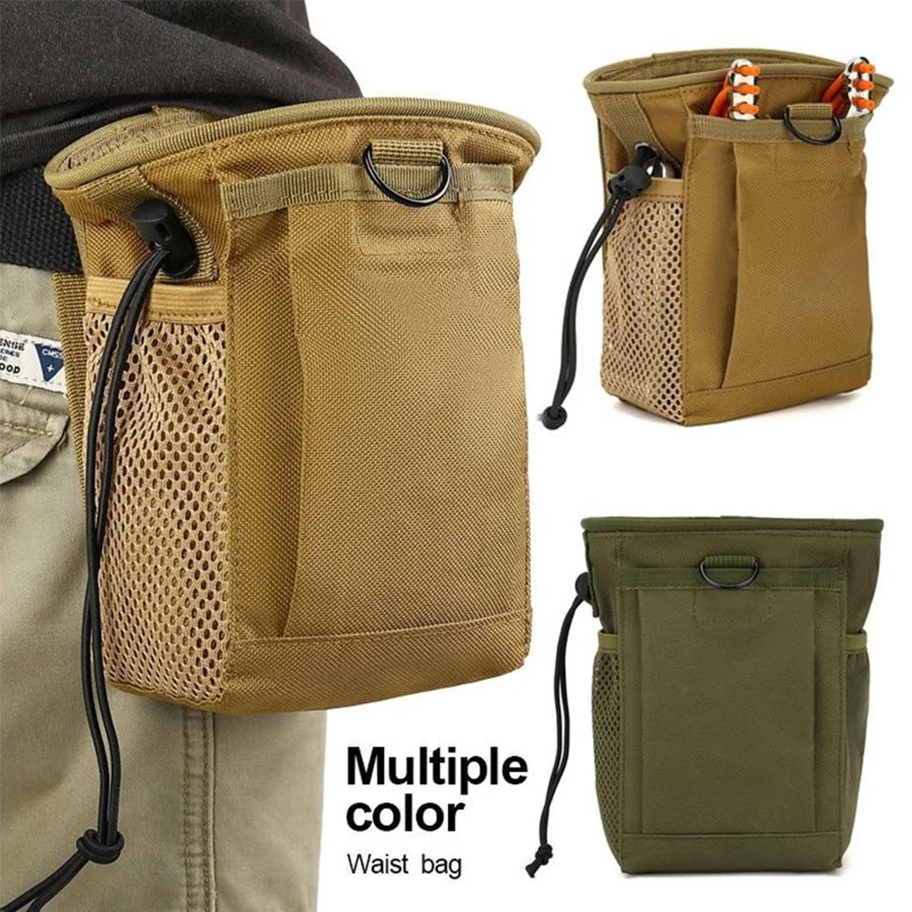 tactical dump pouch 3–5l – camouflage molle waist pack in 600d nylon for outdoor & tactical use