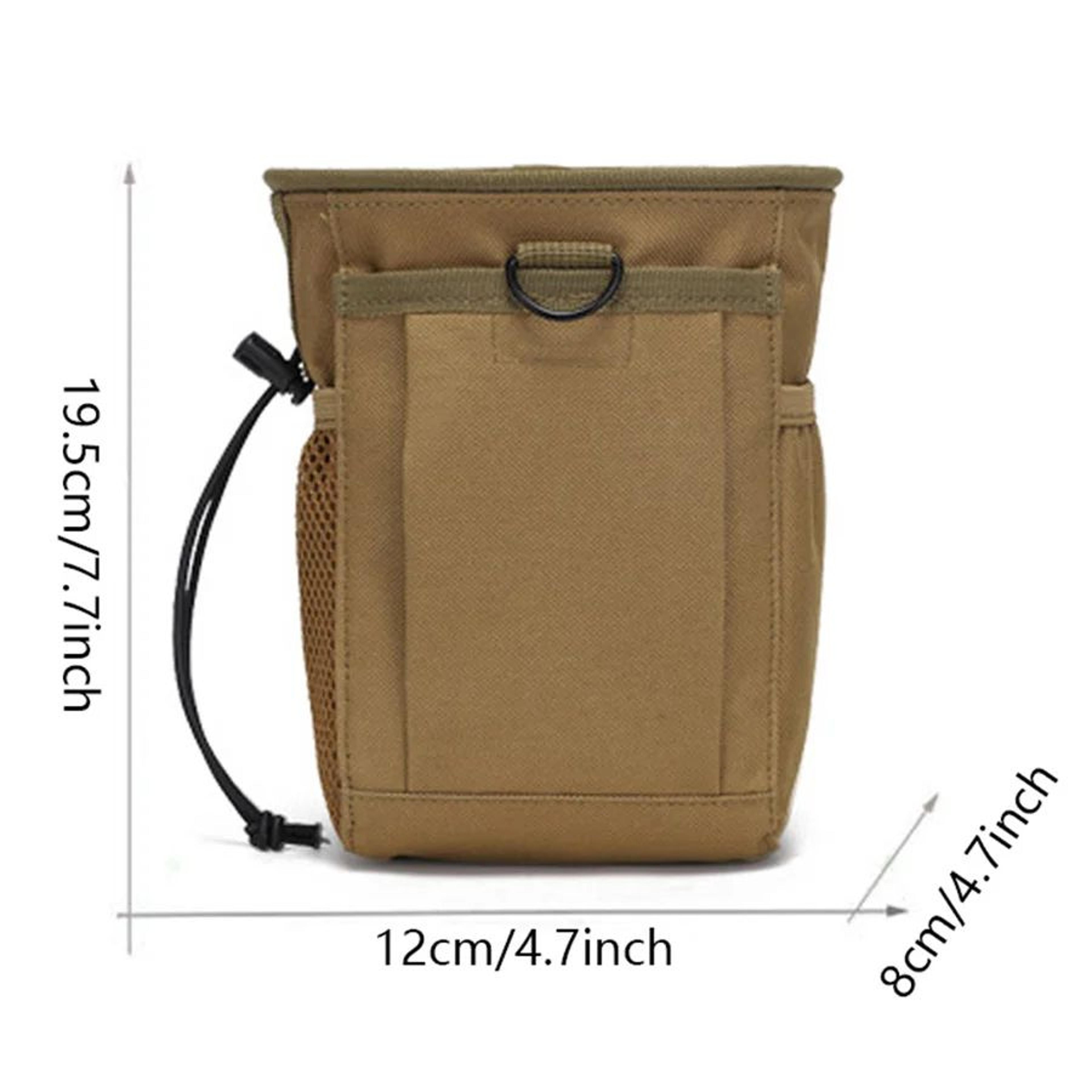 Tactical Dump Pouch 35L  Camouflage MOLLE Waist Pack In 600D Nylon For Outdoor  Tactical Use 3