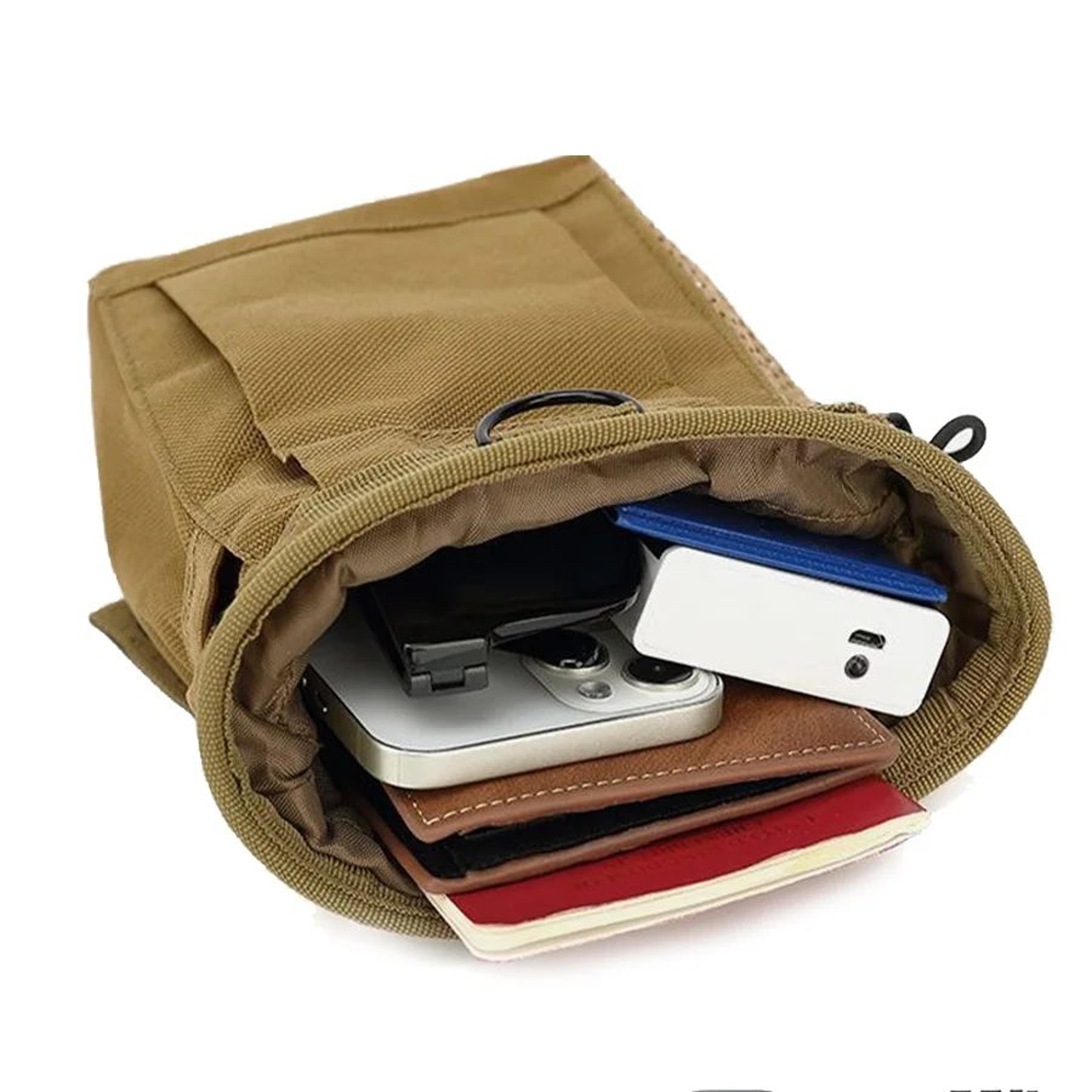 Tactical Dump Pouch 35L  Camouflage MOLLE Waist Pack In 600D Nylon For Outdoor  Tactical Use 5