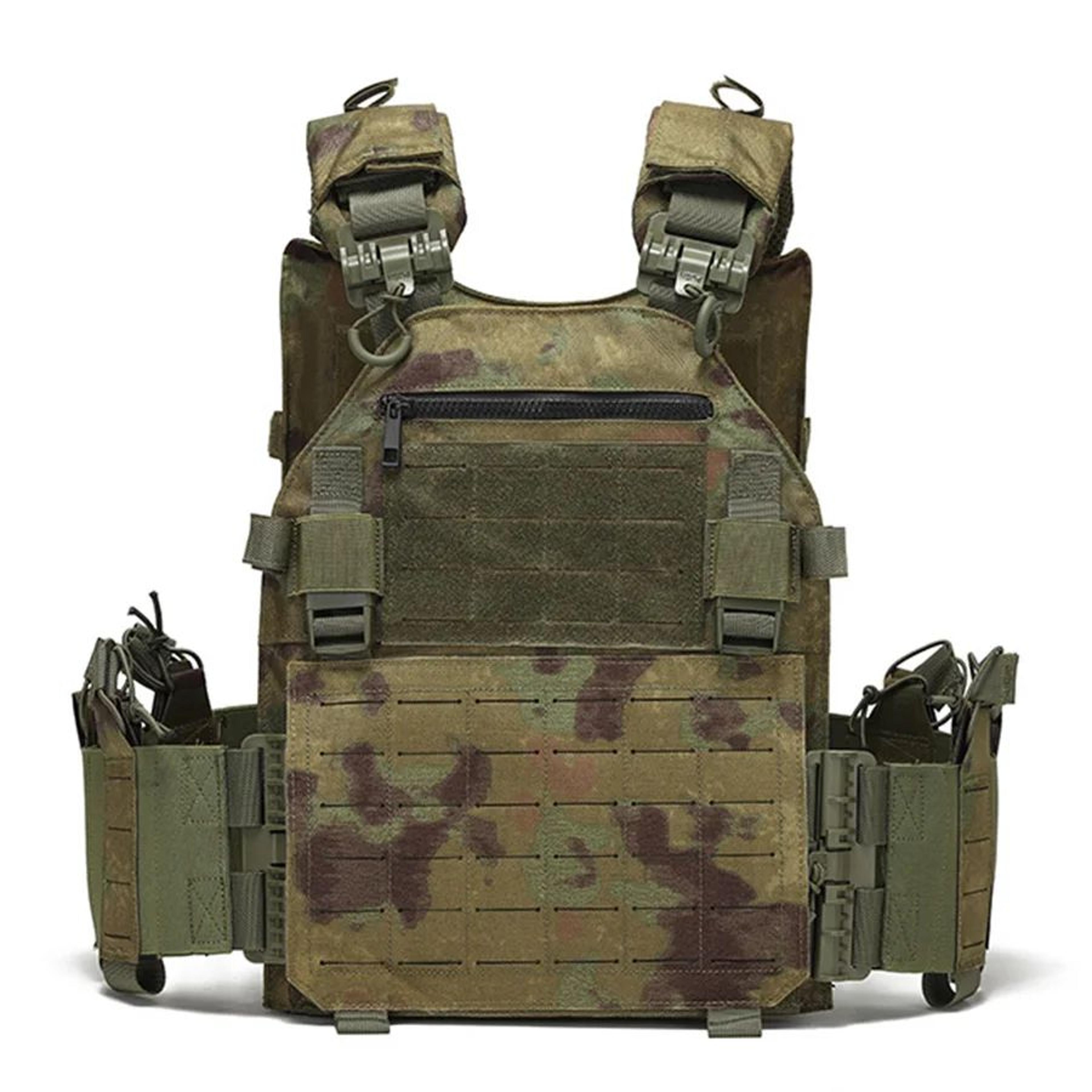 Tactical Training Vest With MOLLE  Waterproof WearResistant QuickRelease Outdoor Utility Vest 8