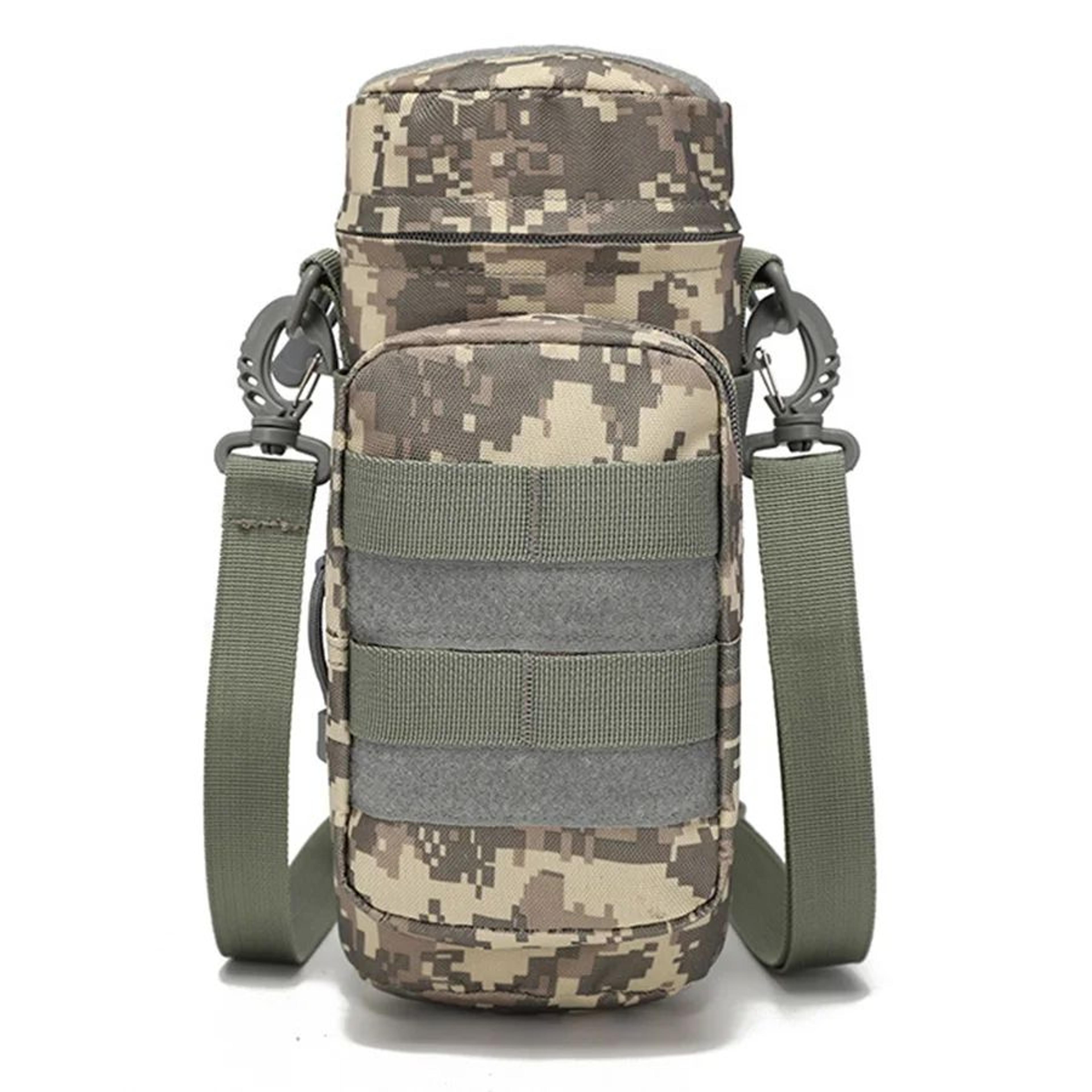 Multifunctional Water Bottle Shoulder Bag  Outdoor Hanging Hydration Bag For Camping Cycling  Sport 6