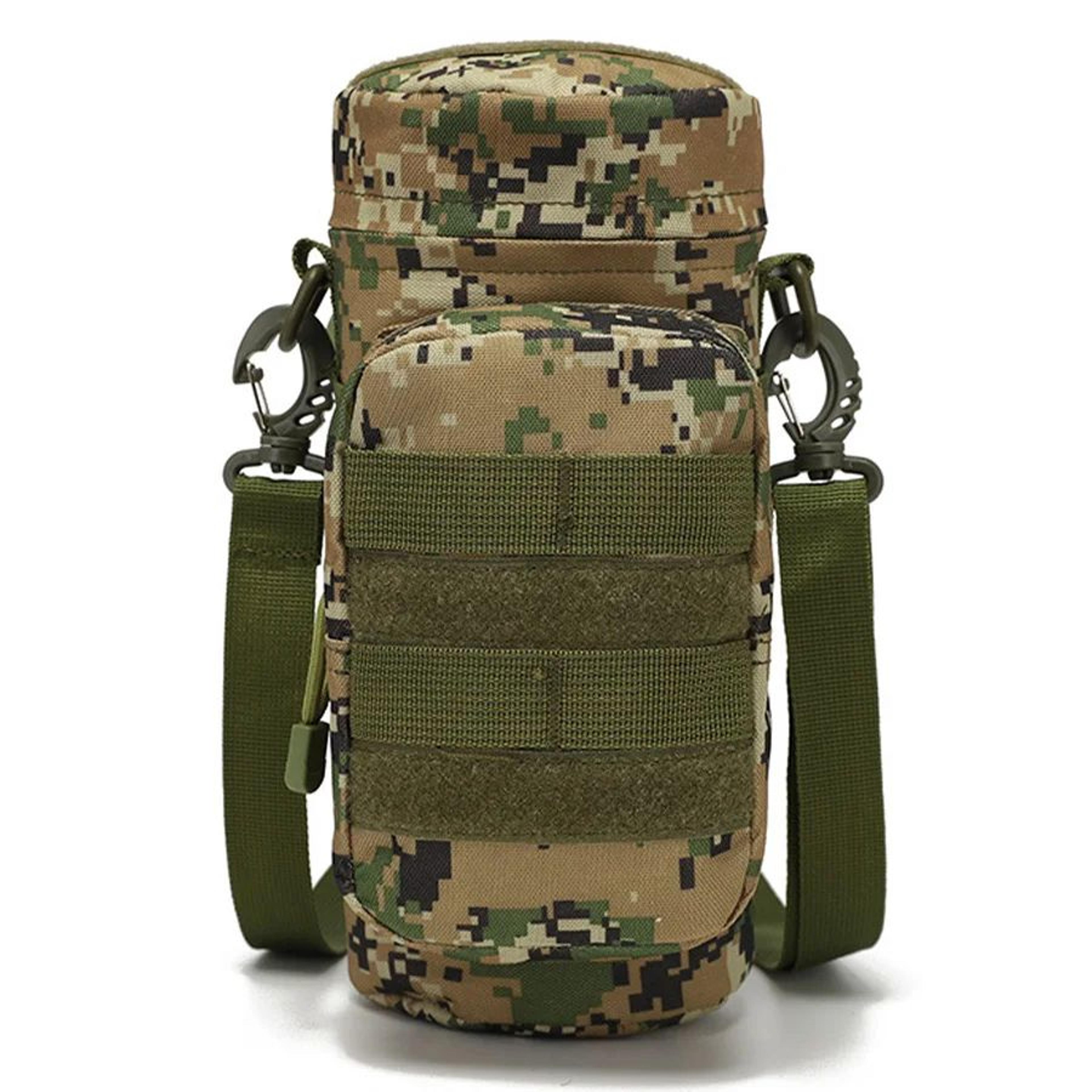 Multifunctional Water Bottle Shoulder Bag  Outdoor Hanging Hydration Bag For Camping Cycling  Sport 8