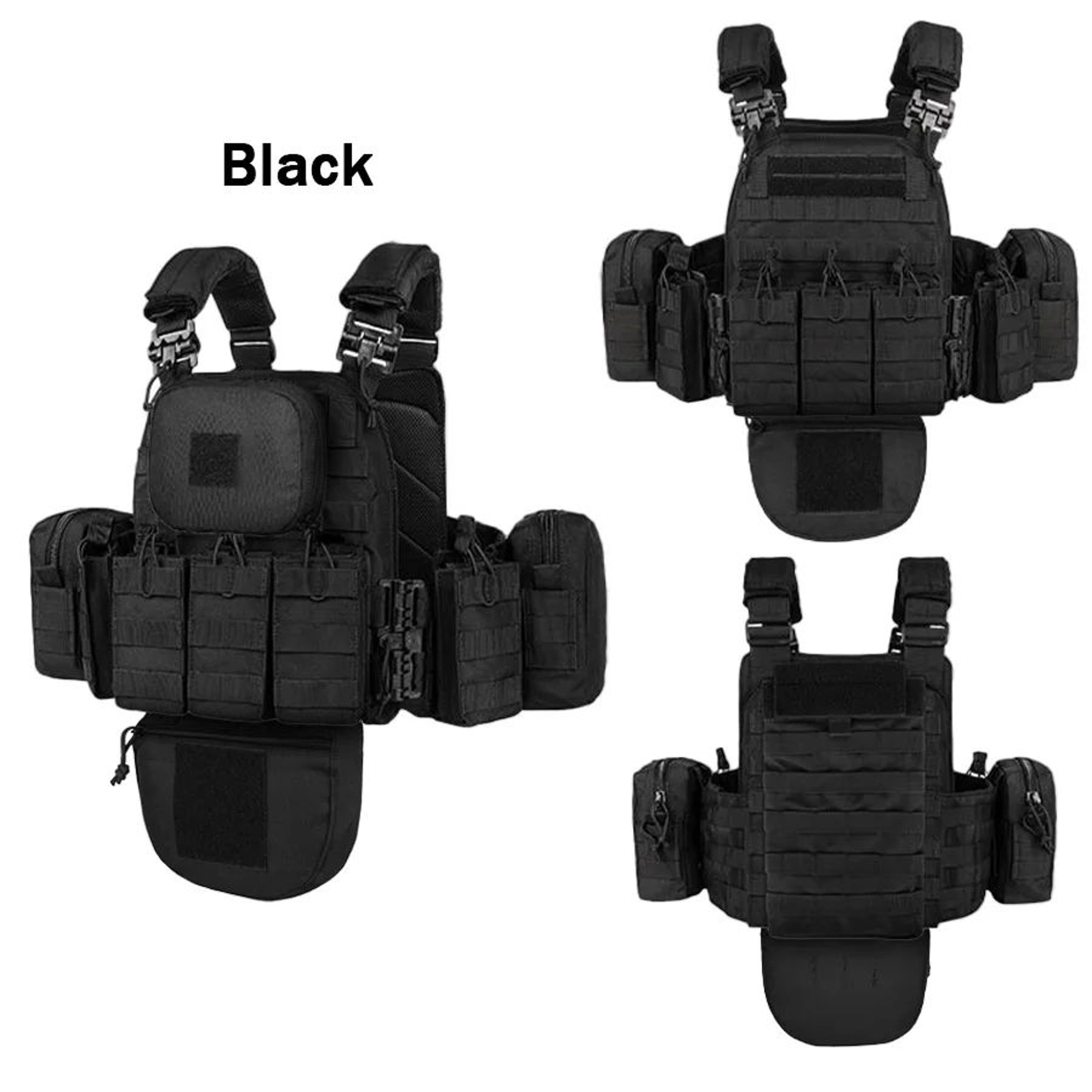 QuickRelease Tactical Training Vest  MOLLE Multifunction Outdoor Utility Equipment Vest 7