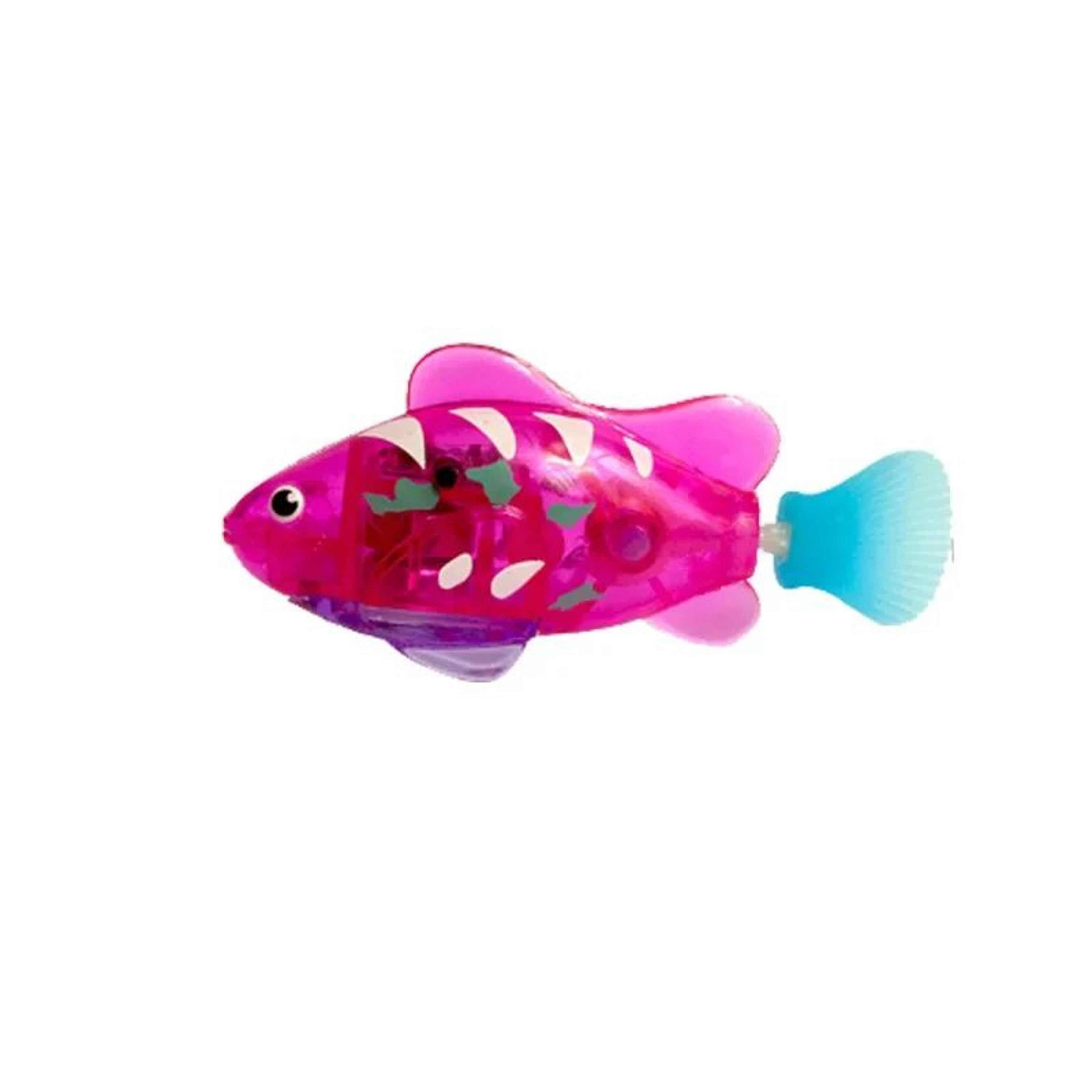LED Interactive Swimming Robot Fish Cat Toy  Glowing Electric Fish For Hunting  Play Stimulation 11