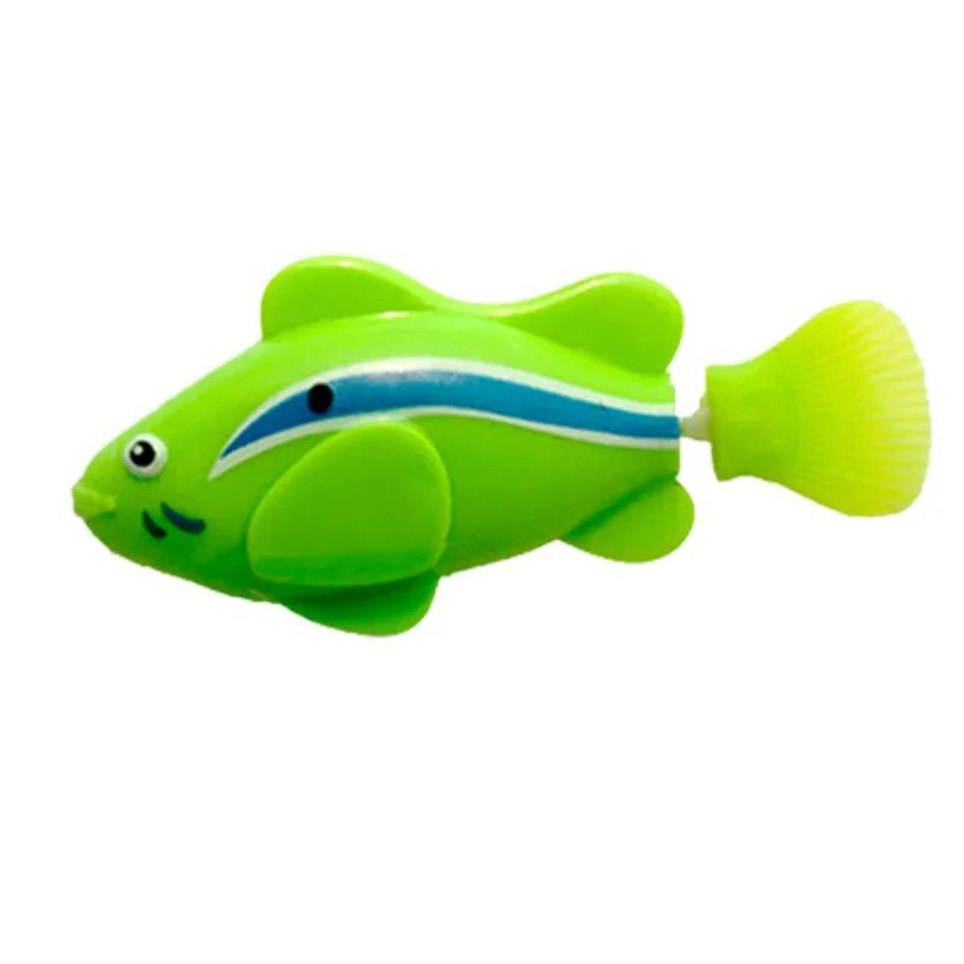 LED Interactive Swimming Robot Fish Cat Toy  Glowing Electric Fish For Hunting  Play Stimulation 14