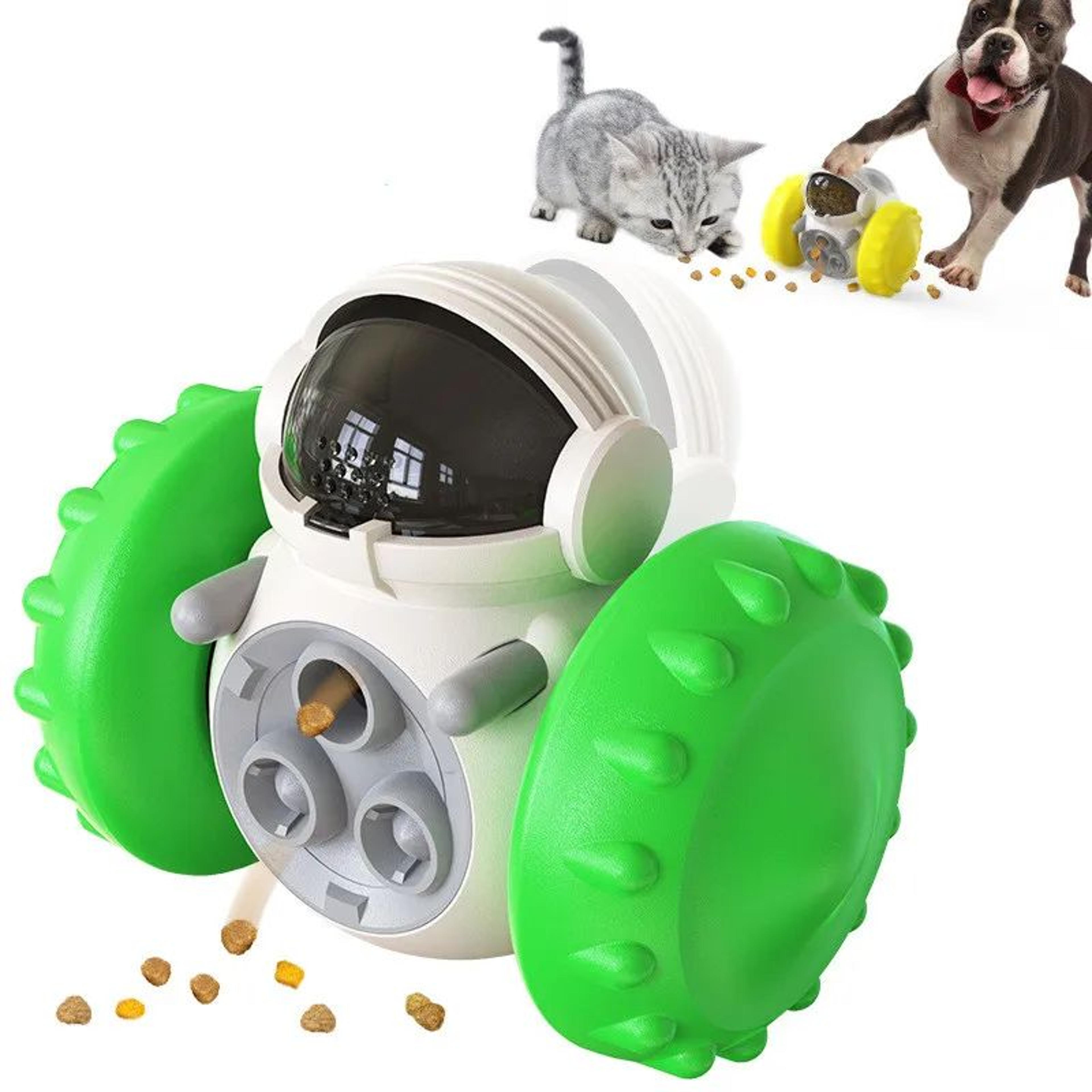 Dog Treat Dispensing Puzzle Toy  Interactive Slow Feeder For Puppies Small  Medium Dogs 0