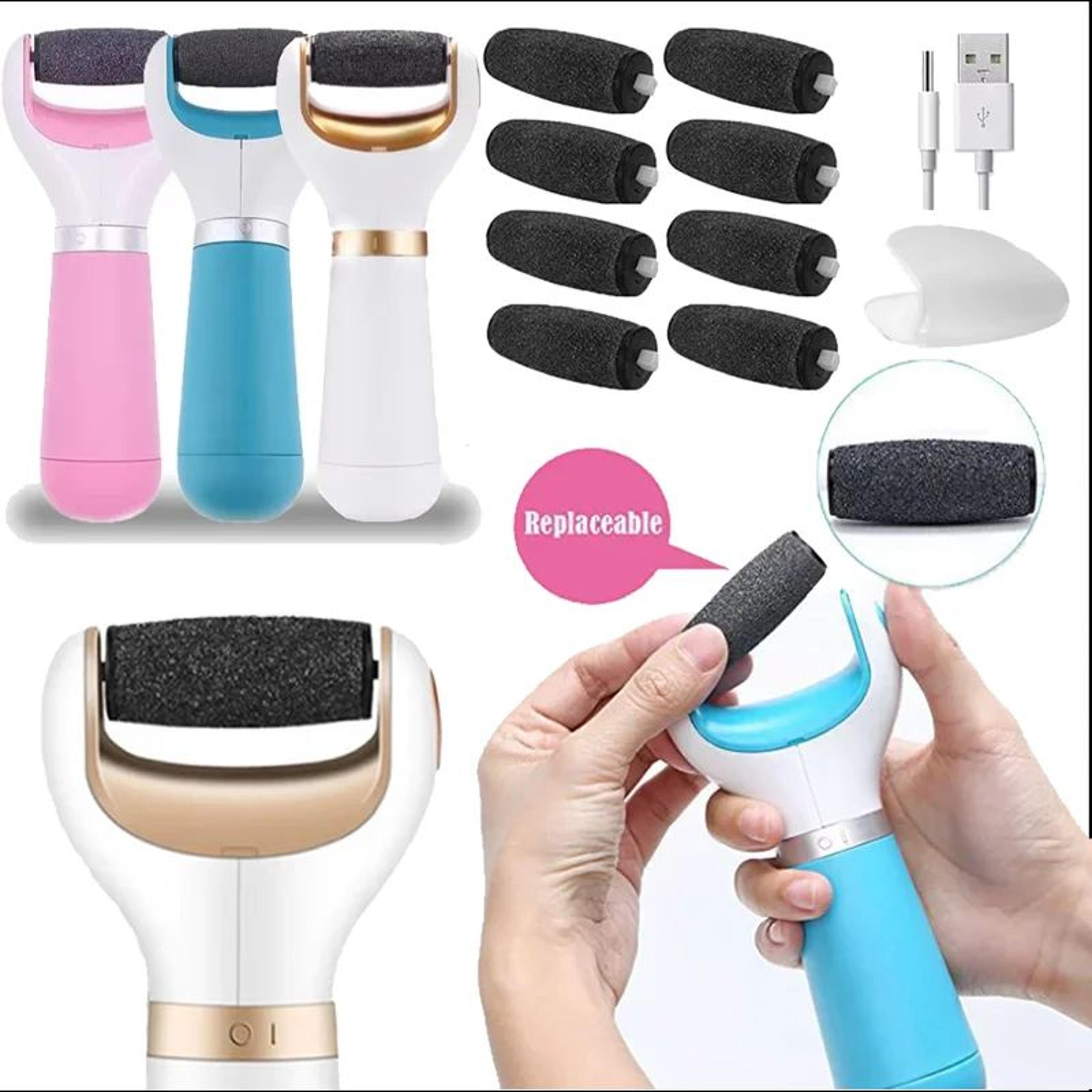 Electric Foot File Callus Remover  Foot Care Pedicure Machine For Hard Dry Skin Dead Skin  Cracked  0