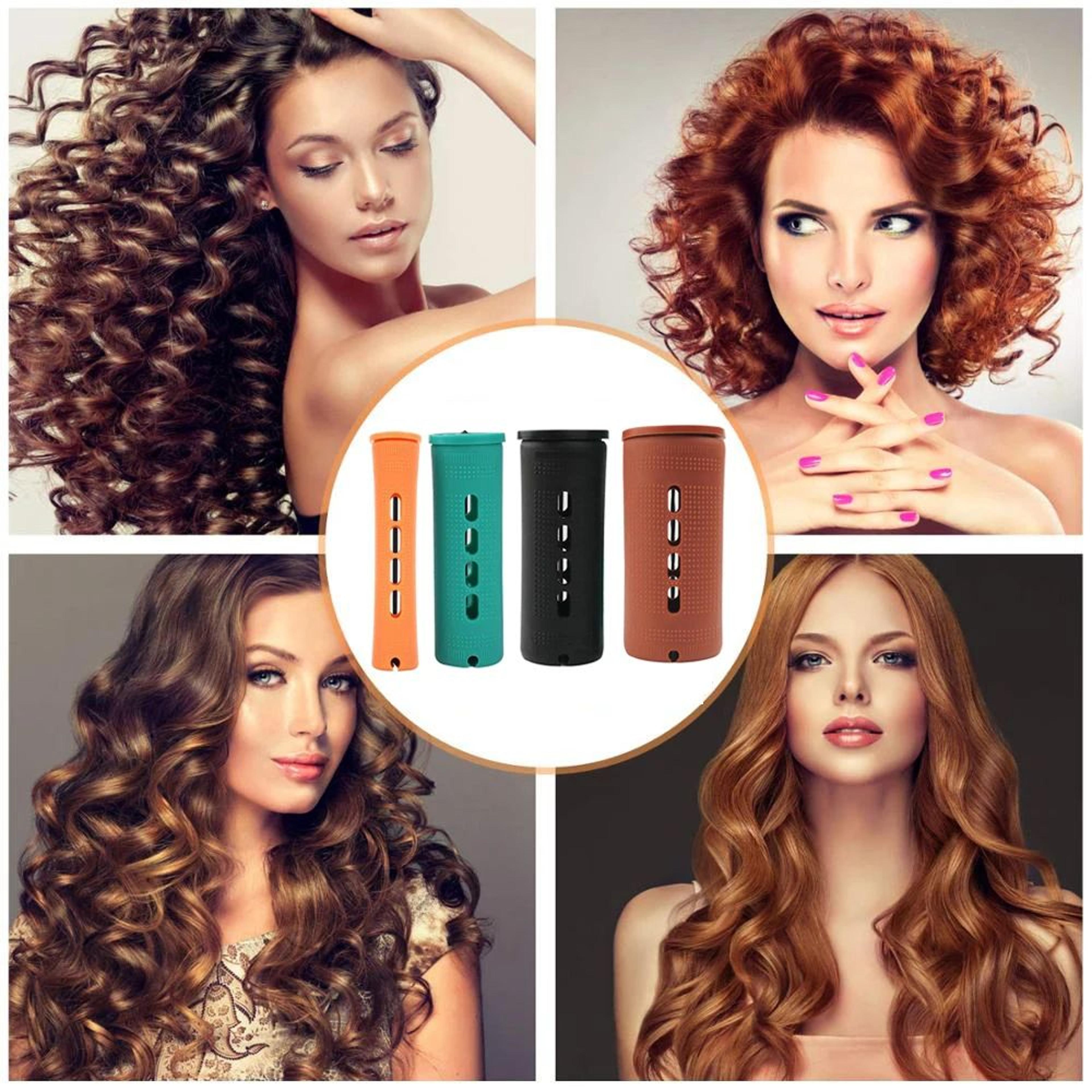 20 Pcs Extra Large Perm Rods For Natural And Long Hair  Cold Wave Curling Rollers For Big Curls And 5
