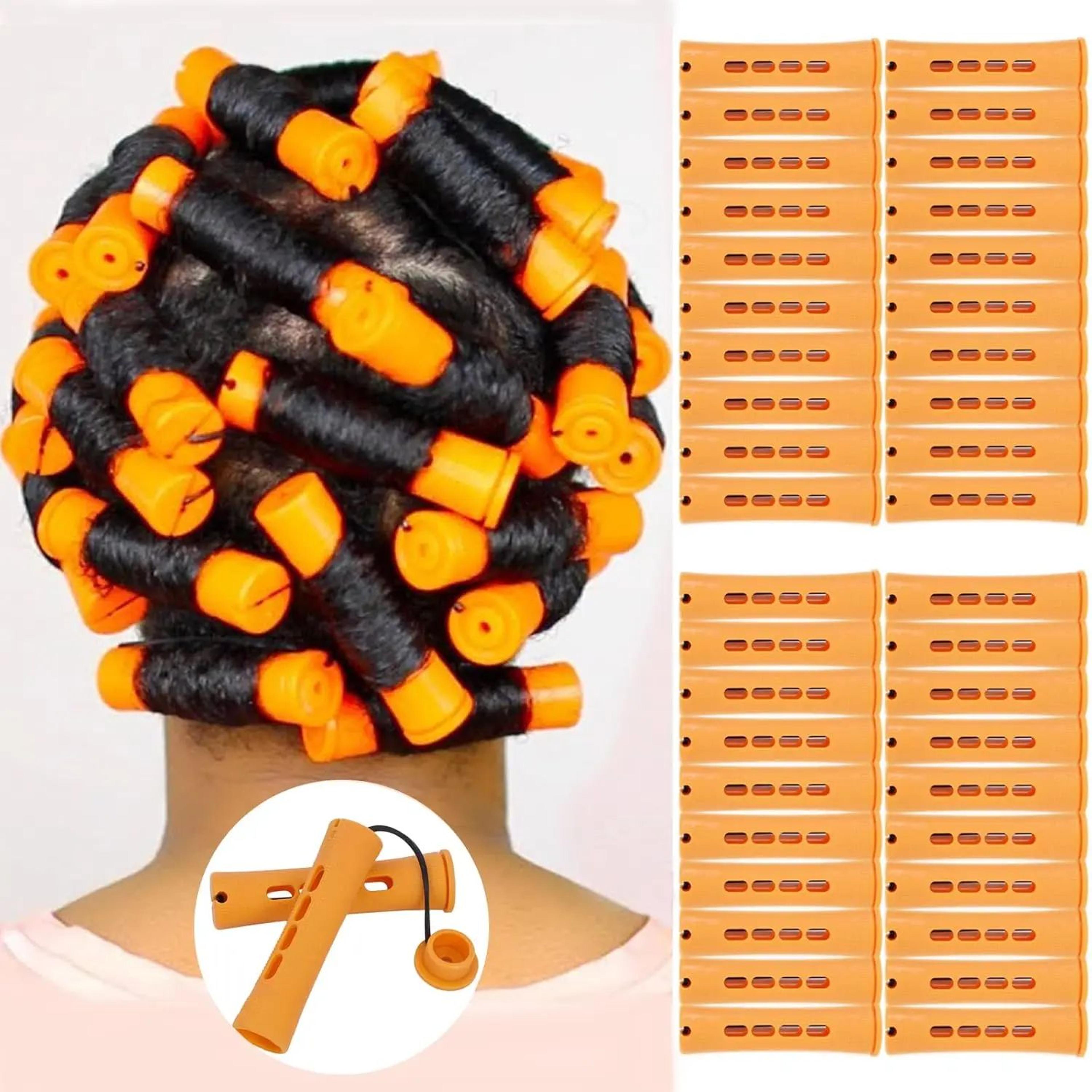 40Pcs Cold Wave Perm Rods Set  Plastic Curling Rollers For Long  Short Natural Hair DIY Hairdressin 9