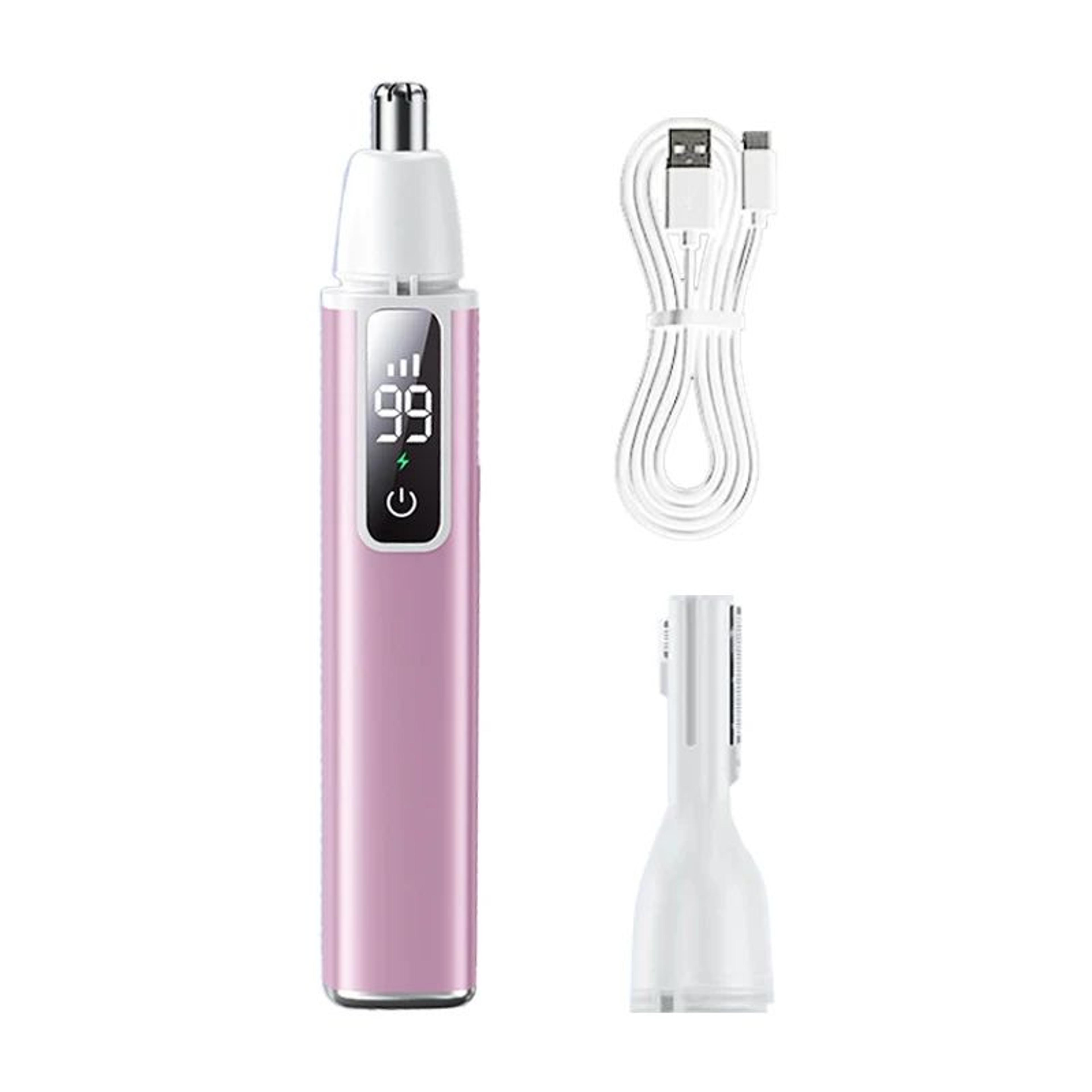 Rechargeable Electric Nose  Ear Hair Trimmer  TypeC Fast Charging Portable Facial Groomer For Eyebr