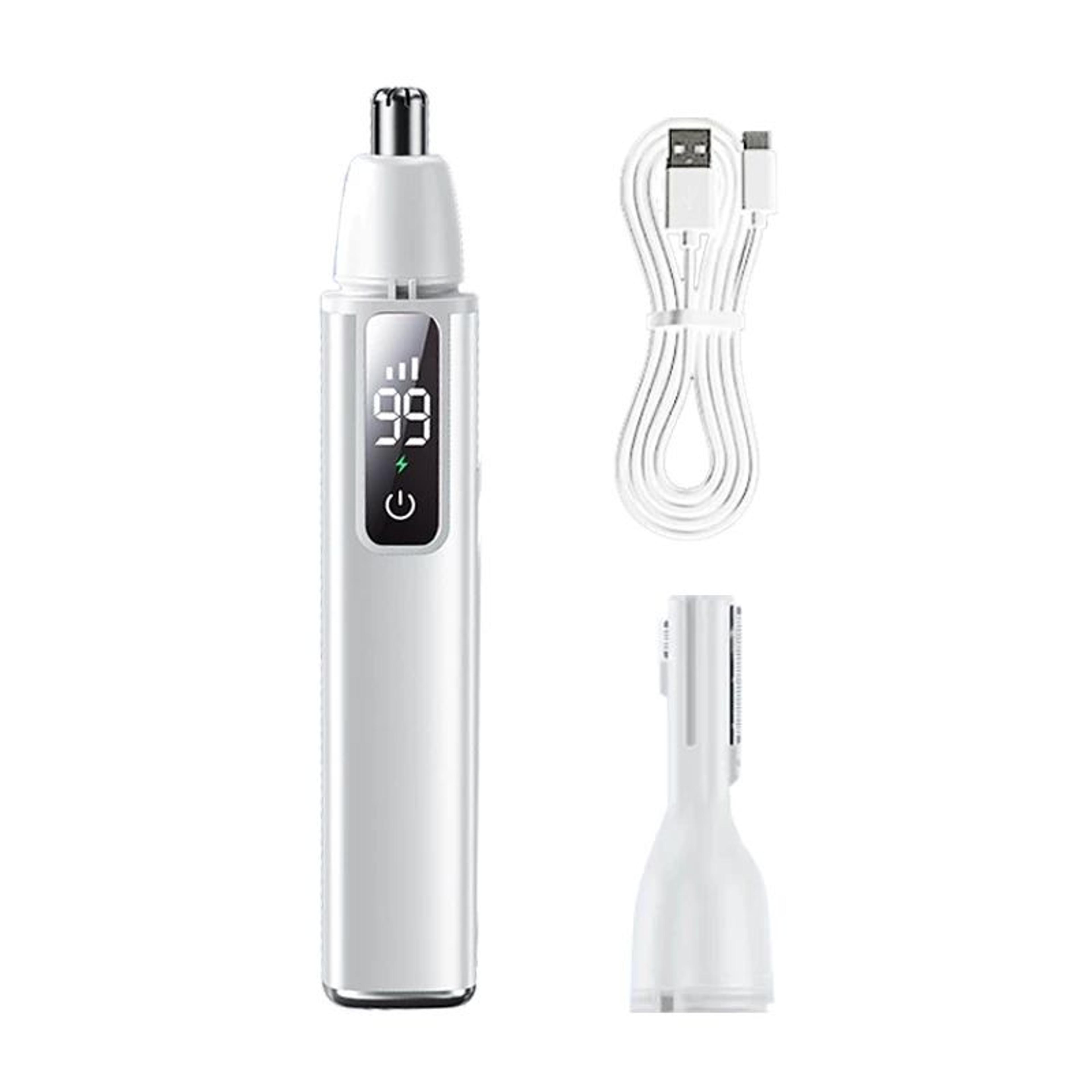 Rechargeable Electric Nose  Ear Hair Trimmer  TypeC Fast Charging Portable Facial Groomer For Eyebr