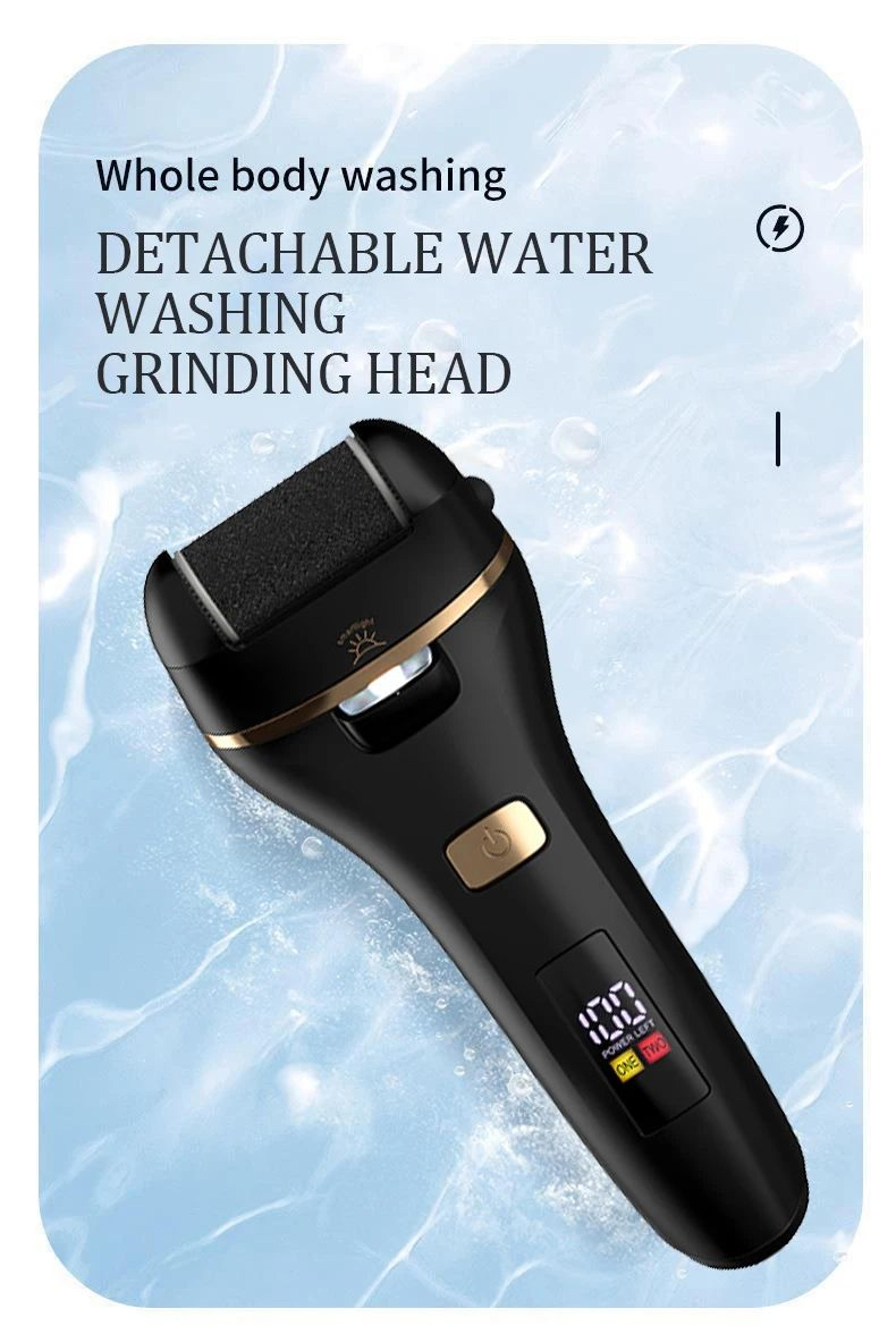 Waterproof Electric Foot Callus Remover  USB Rechargeable Heel Grinder For Dead Skin  Professional  8