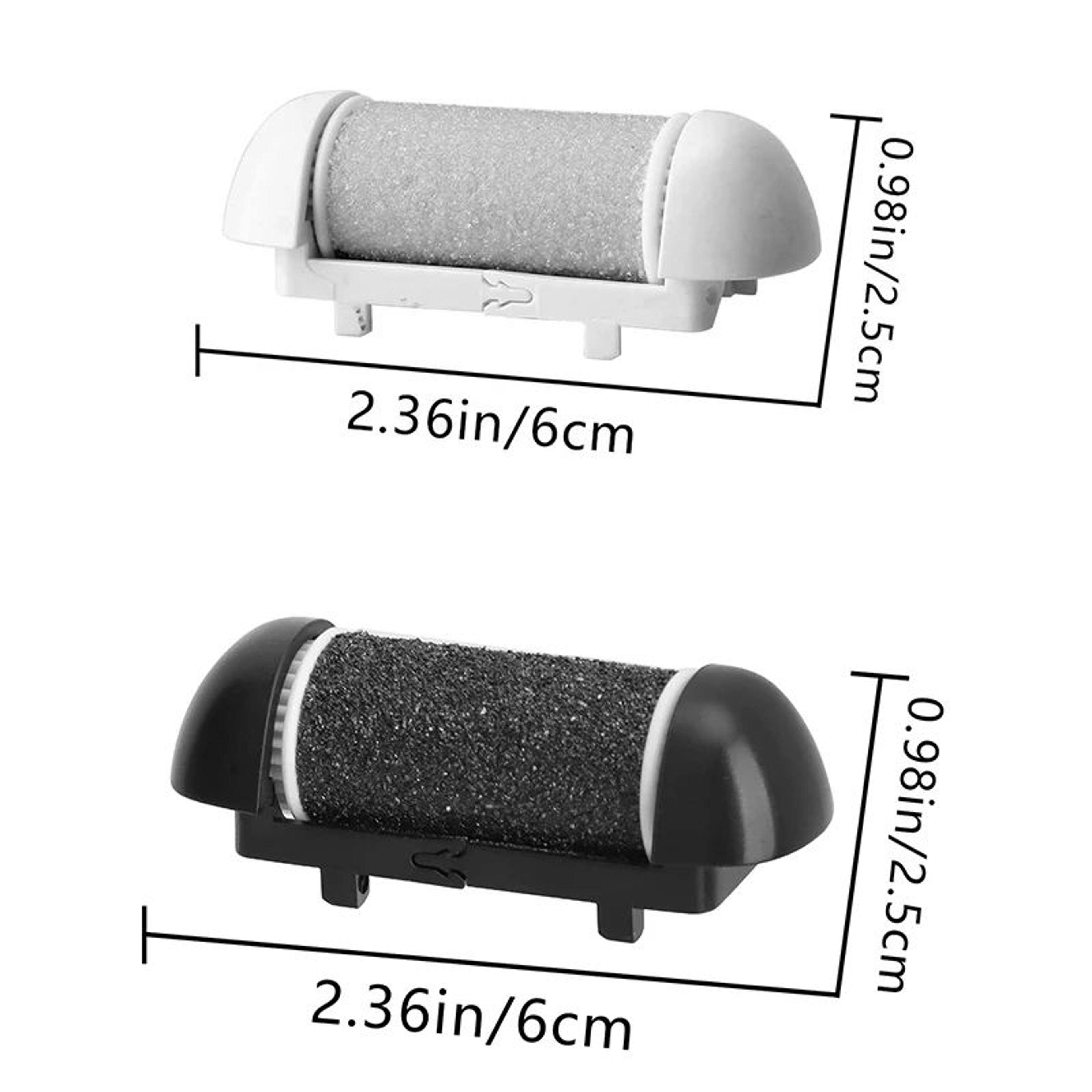 6 Pcs Foot Callus Remover Roller Refills  Hard Skin Remover Replacement Heads For Cracked Heels Cal 5