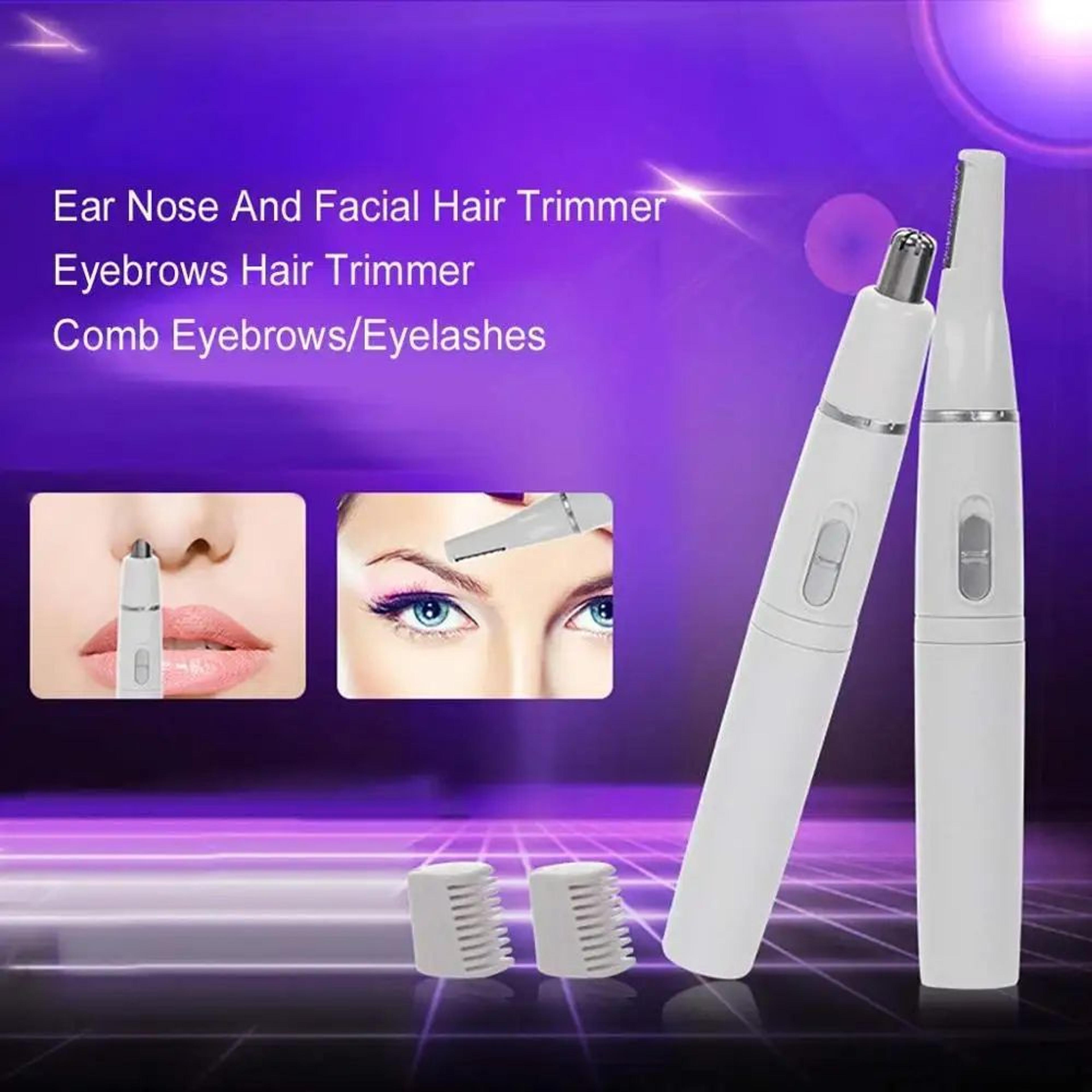 4in1 Nose Hair Trimmer For Men  Women  Battery Powered Ear  Eyebrow Trimmer Portable Beard Detail G 5