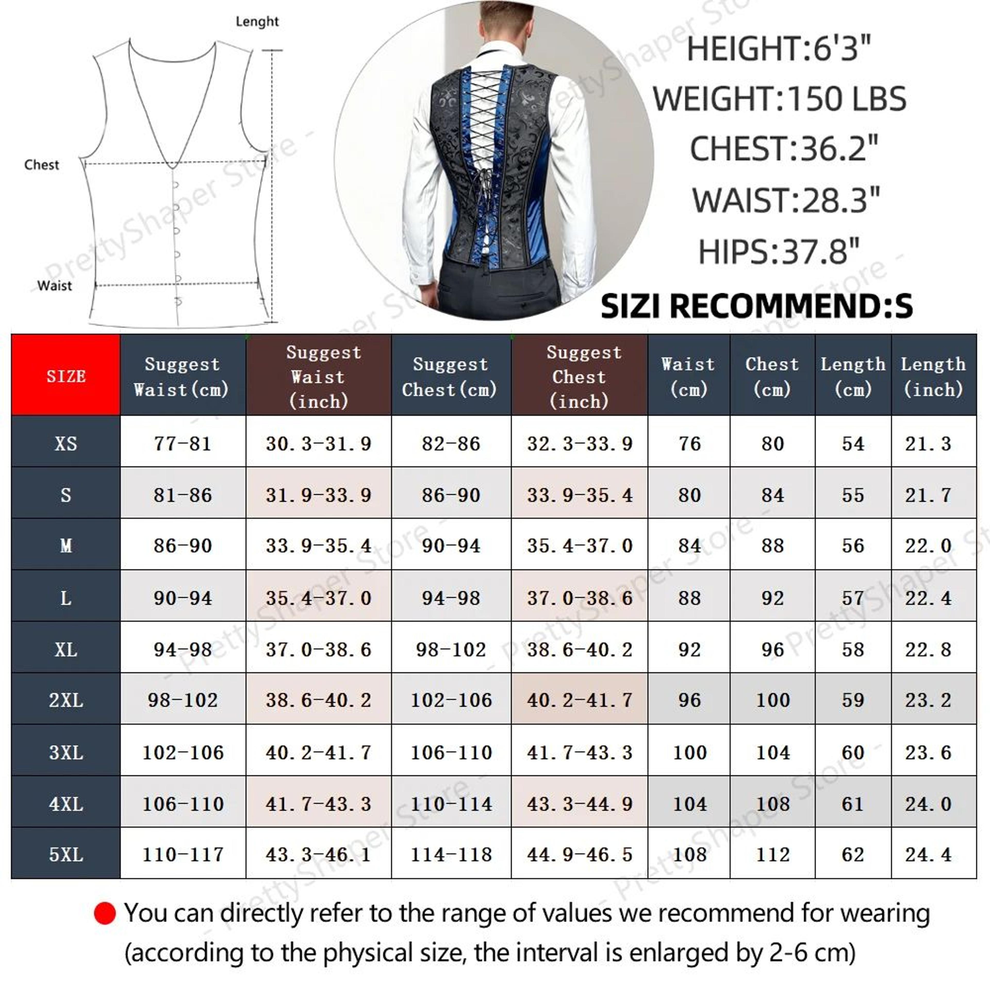Mens Boned Corset Vest Body Shaper  Flat Stomach Waist Girdle For Abdominal Slimming  PushUp Suppor 5