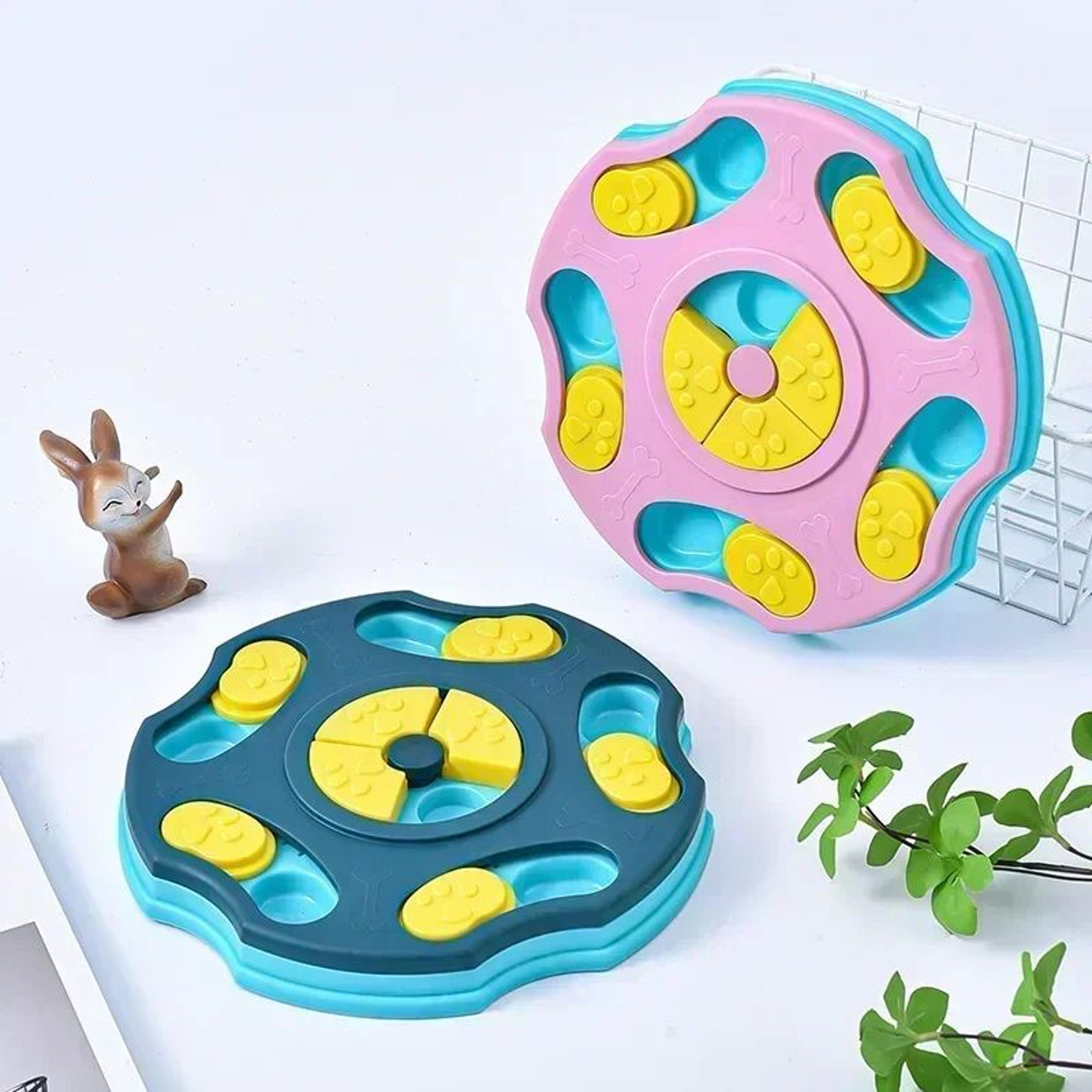 Dog And Cat IQ Training Food Dispenser  NonSlip Enrichment Toy 1