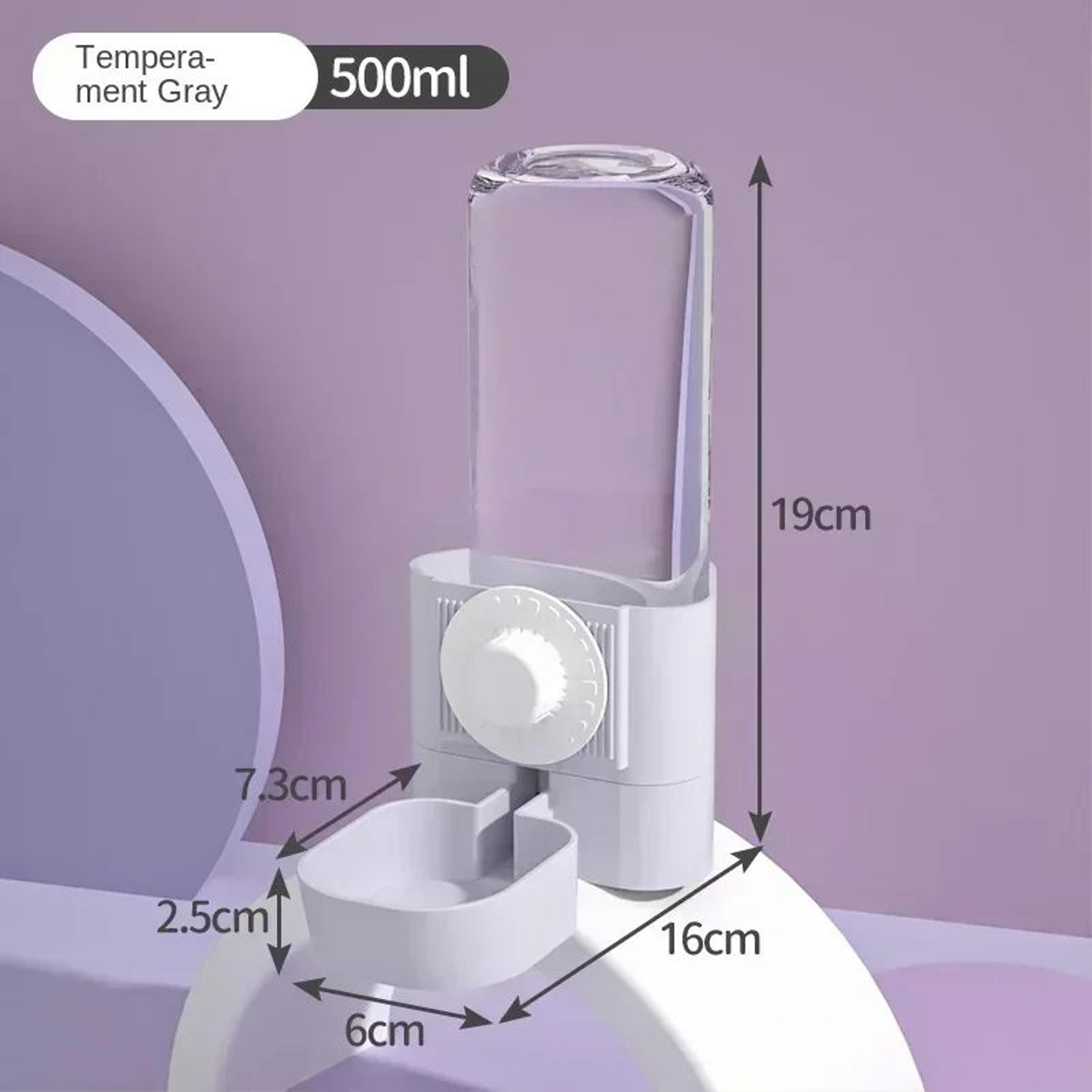 Rabbit Water Feeder For Cage Hanging  Automatic Water Dispenser Bottle Bowl 17oz For Hamster Hedgeh 7