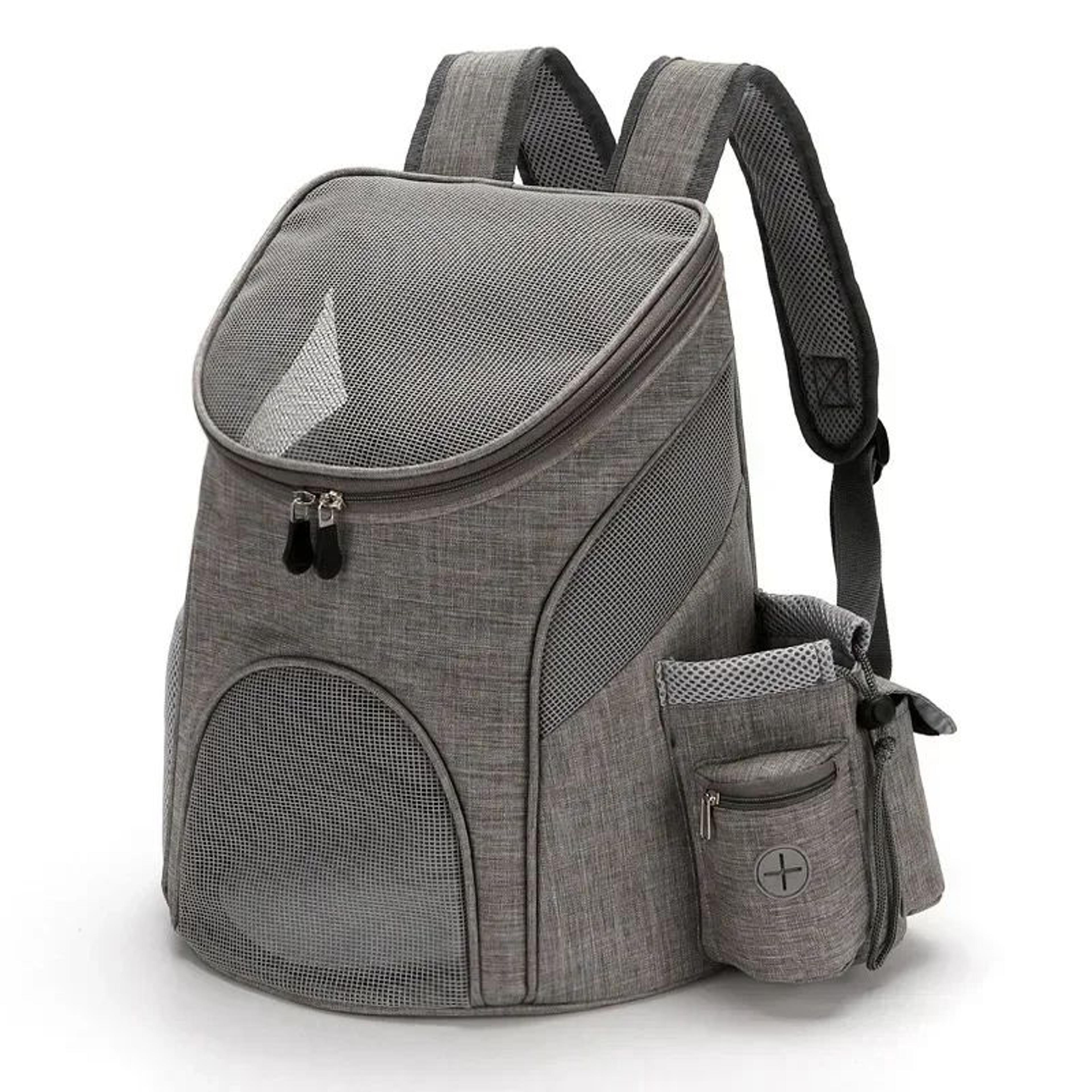 Breathable Mesh Pet Backpack Carrier  Foldable Large Capacity Travel Bag For Dogs  Cats 10