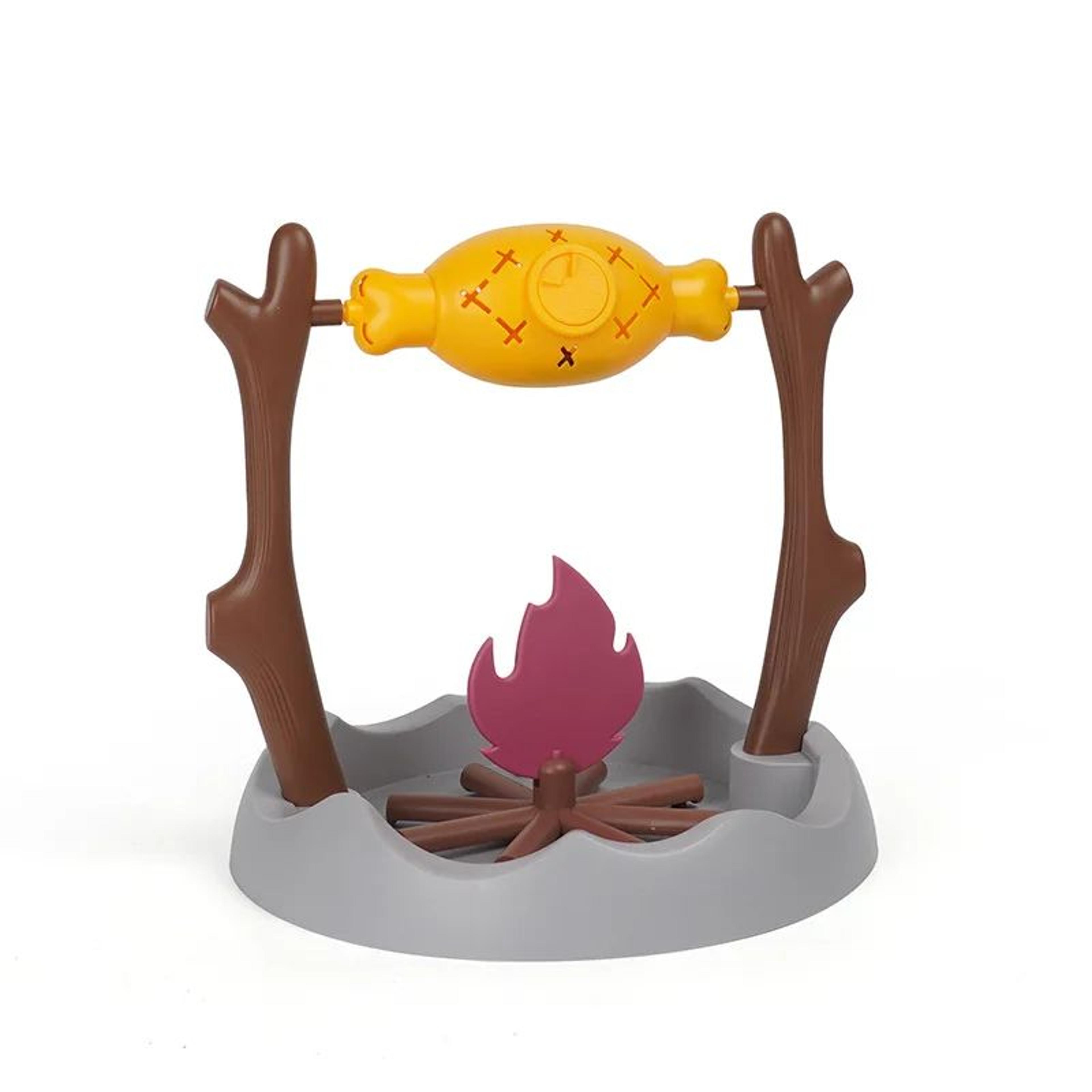 360 Rotating Treat Hiding Feeder Toy  Slow Feeder Puzzle For Cats  Dogs Roasted Chicken Leg Design 6