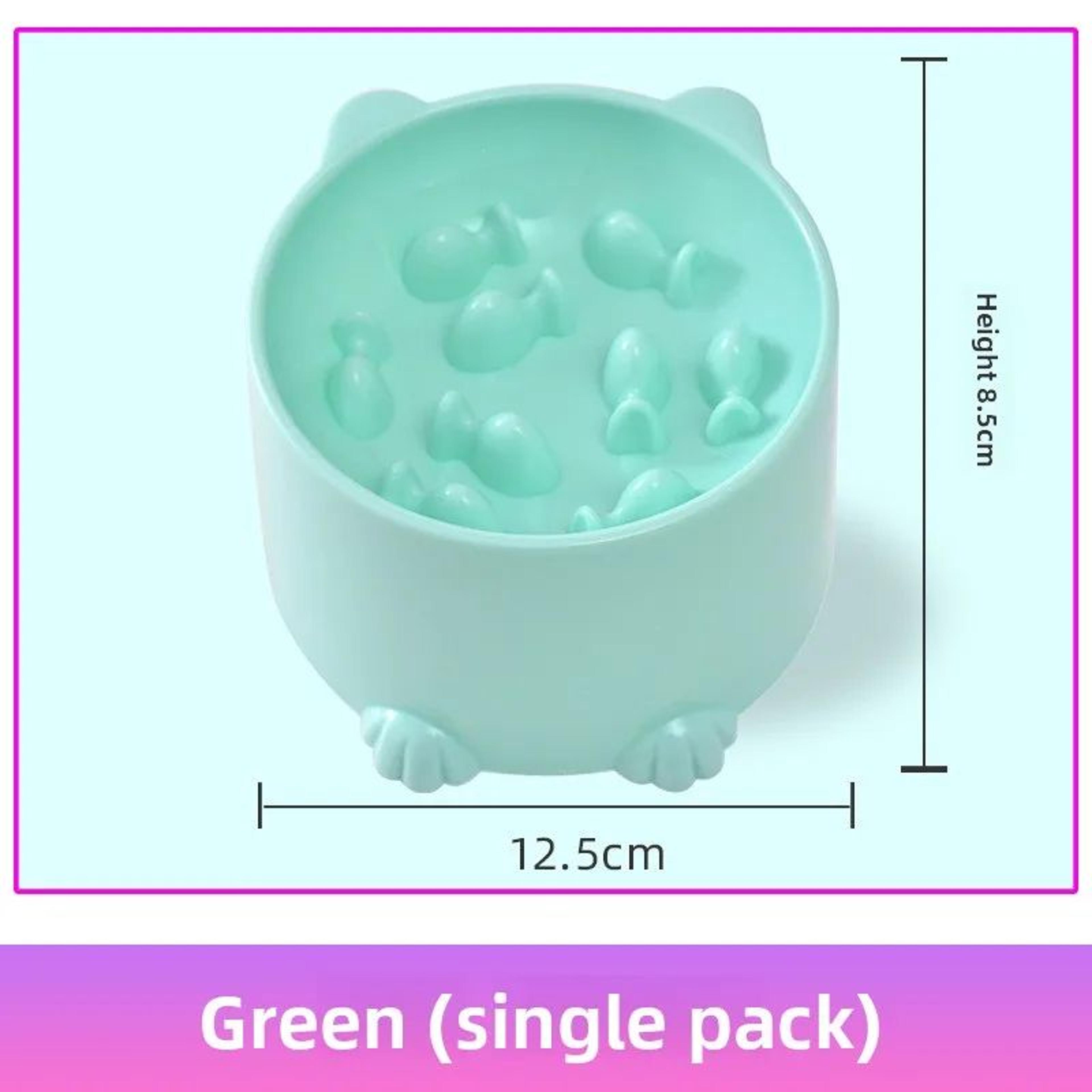 AntiChoking Slow Feeder Bowl For Cats  Small Dogs  NeckProtective Puzzle Feeding Dish For Healthy E 7