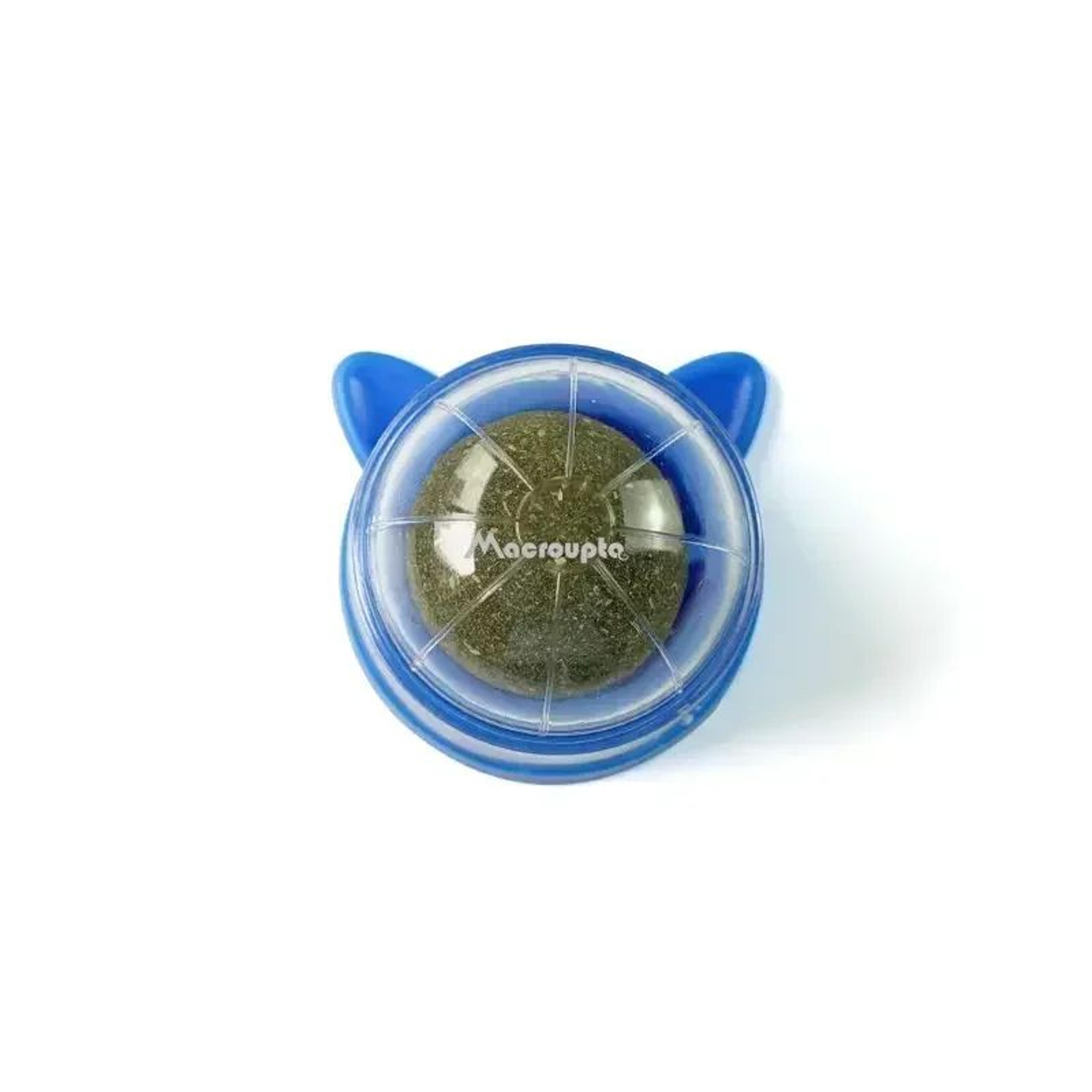 StickOn Catnip  Cat Grass Wall Ball Toy  Natural Lickable Treat Roller For Digestion  Boredom Relie 7