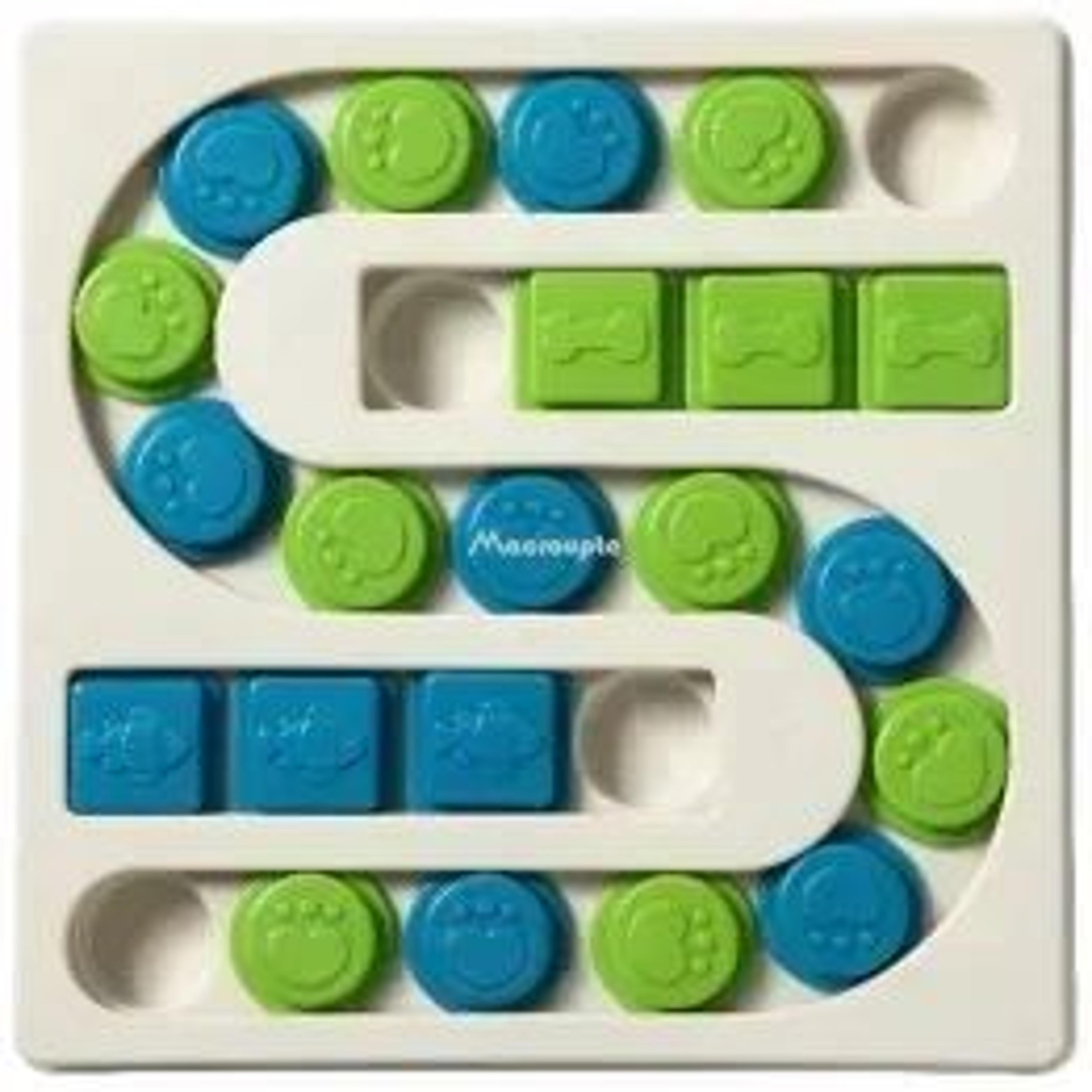 Interactive Dog Puzzle Slow Feeder Bowl  NonSlip Food Dispenser Toy For Puppy IQ Training  Healthy  10