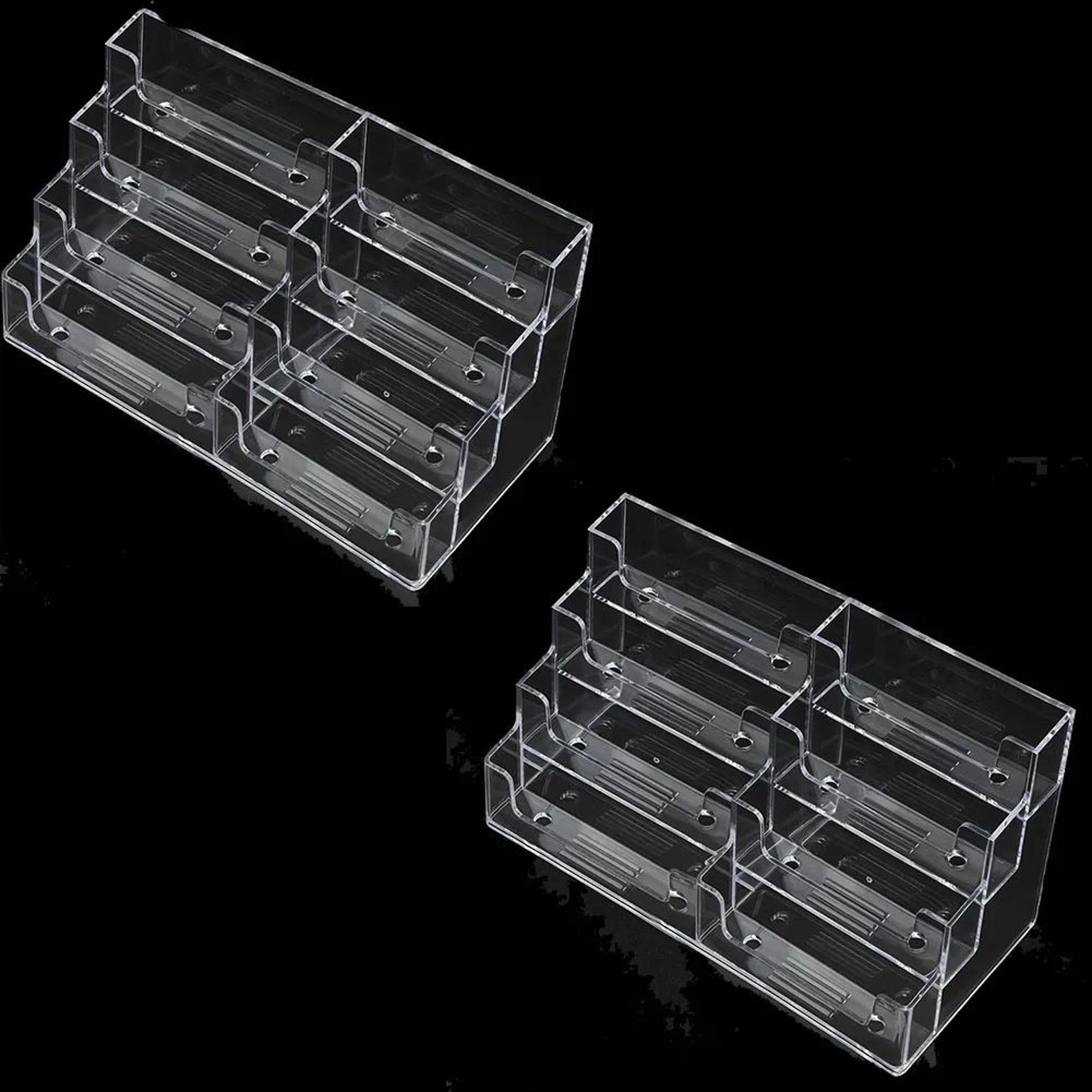 8Slot Clear Acrylic Business Card Holder  Desktop Display Stand For Office Reception  Trade Shows 7