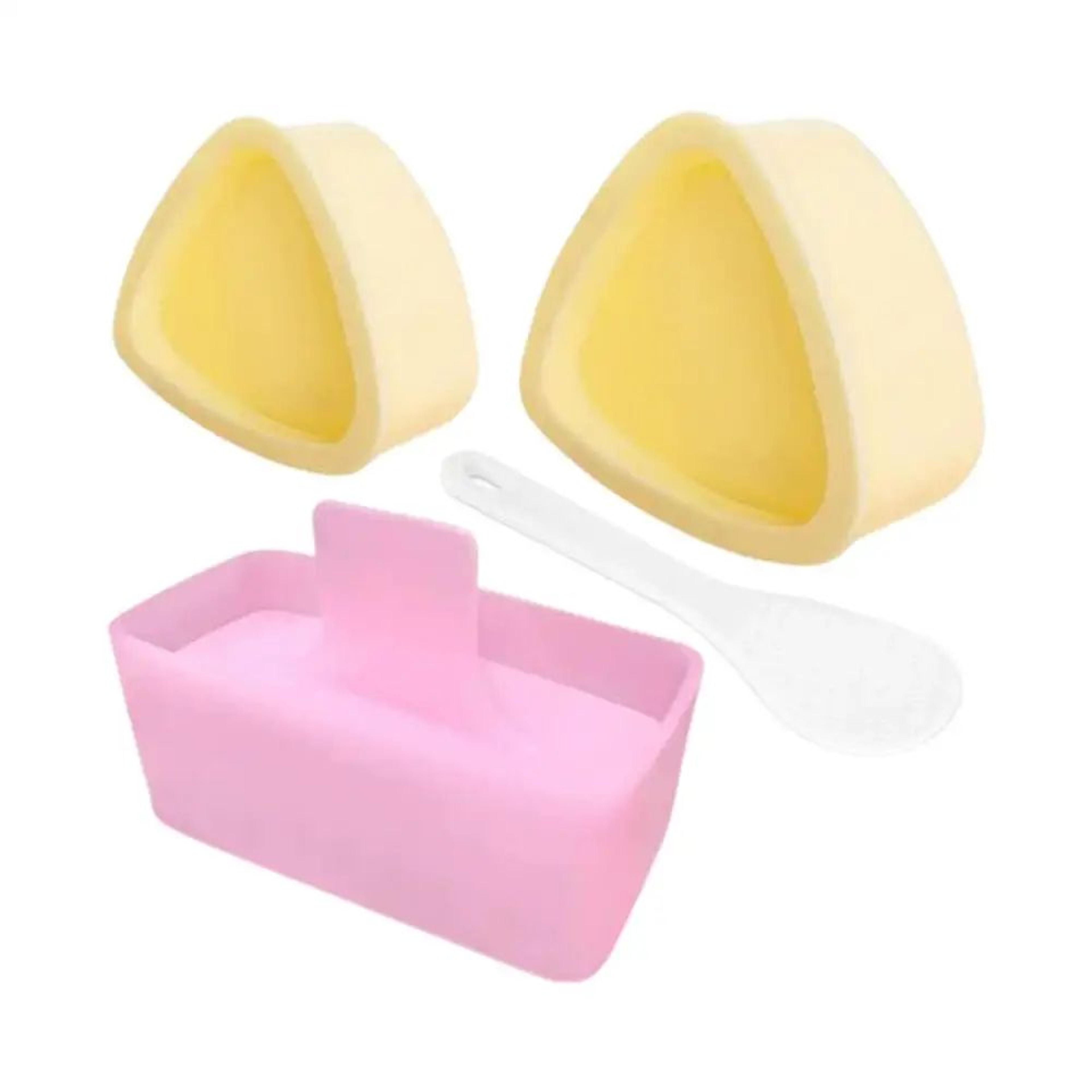 3 Pcs Onigiri Rice Ball Mold Set  Triangle Sushi  Musubi Press Maker For Bento Lunches 8