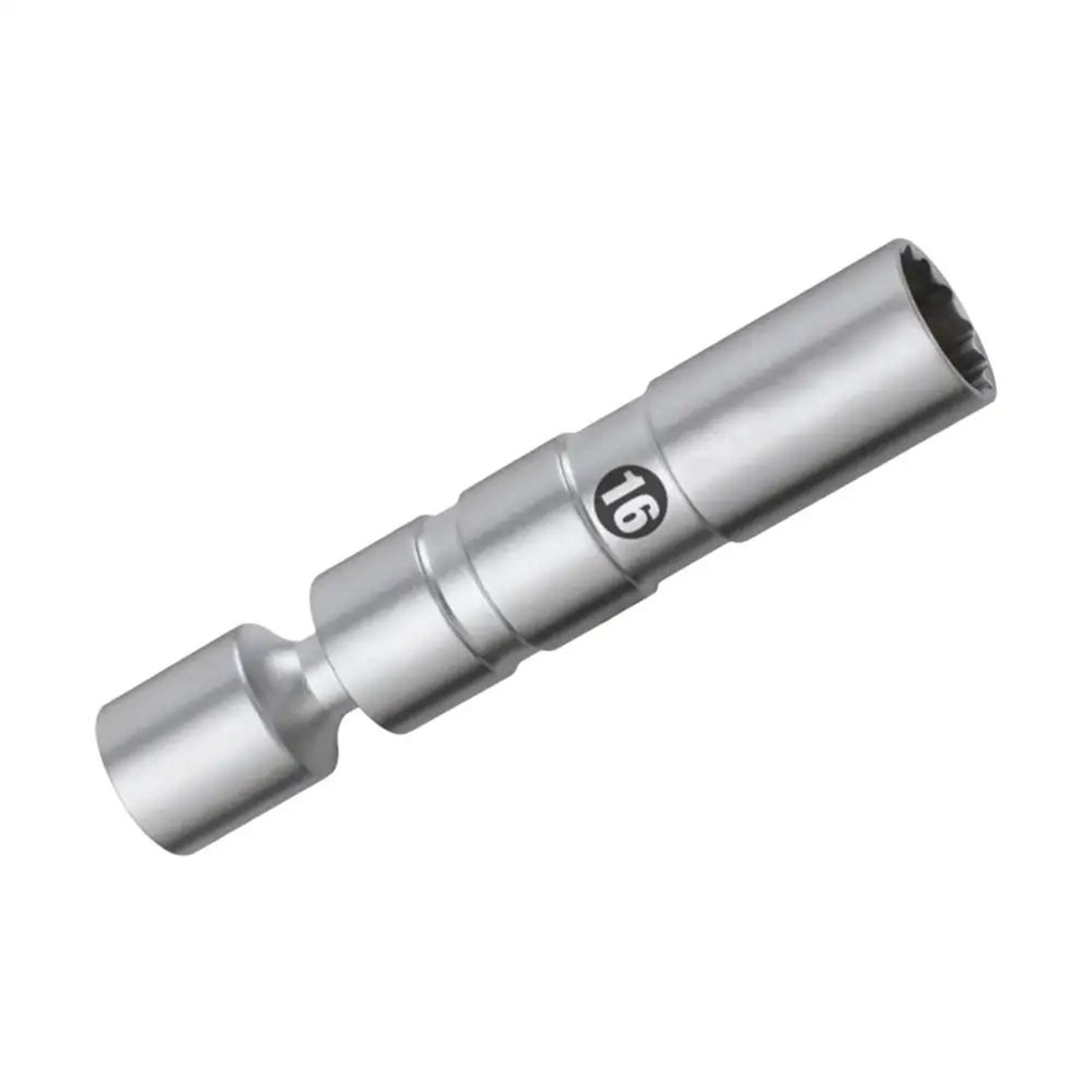 38 Inches Drive Magnetic Swivel Spark Plug Socket Set 14mm16mm  12Point Universal Joint Plug Remova 8
