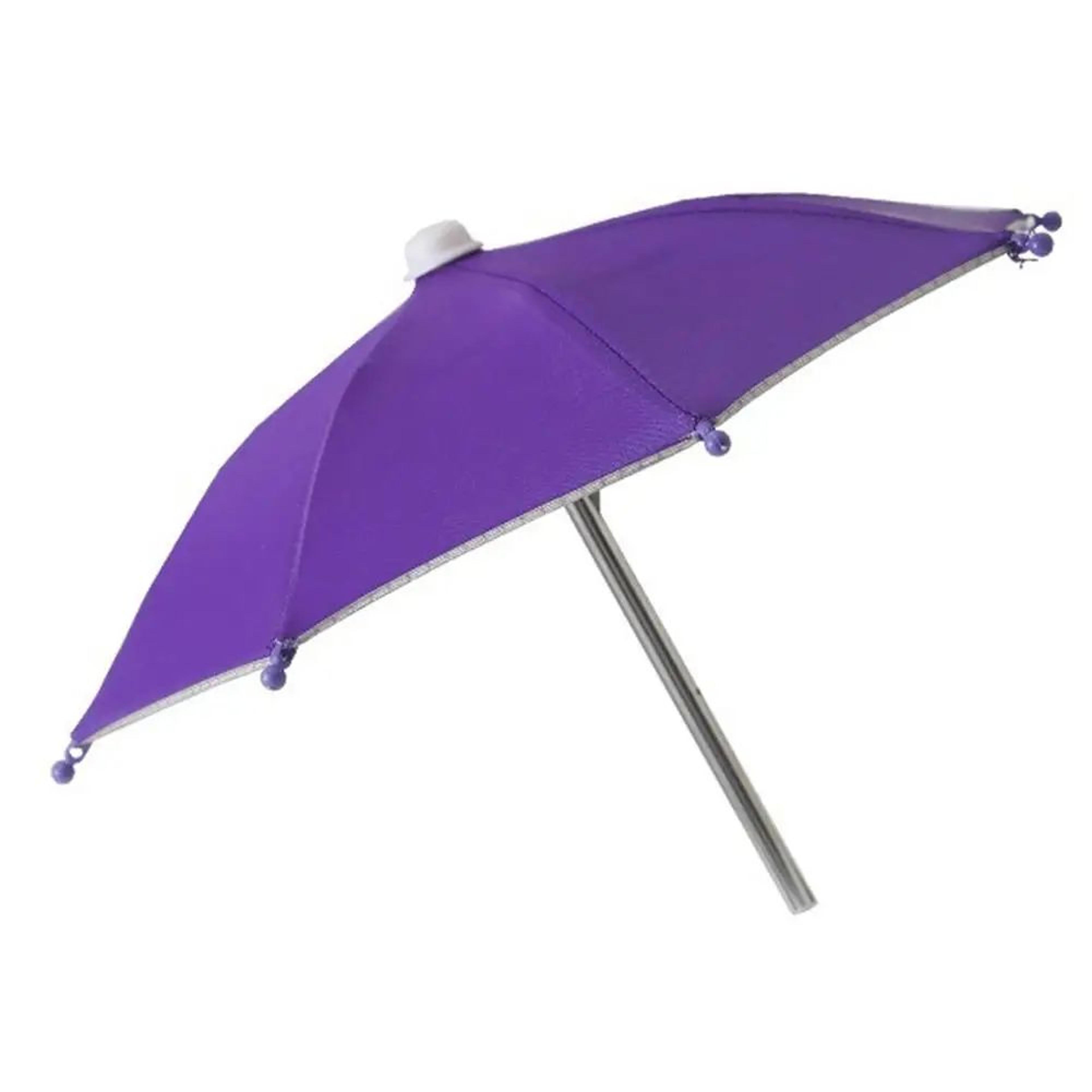 Portable Mini Umbrella Phone Stand  Waterproof Sun  Rain Shade Holder For Smartphones Universal Out 10
