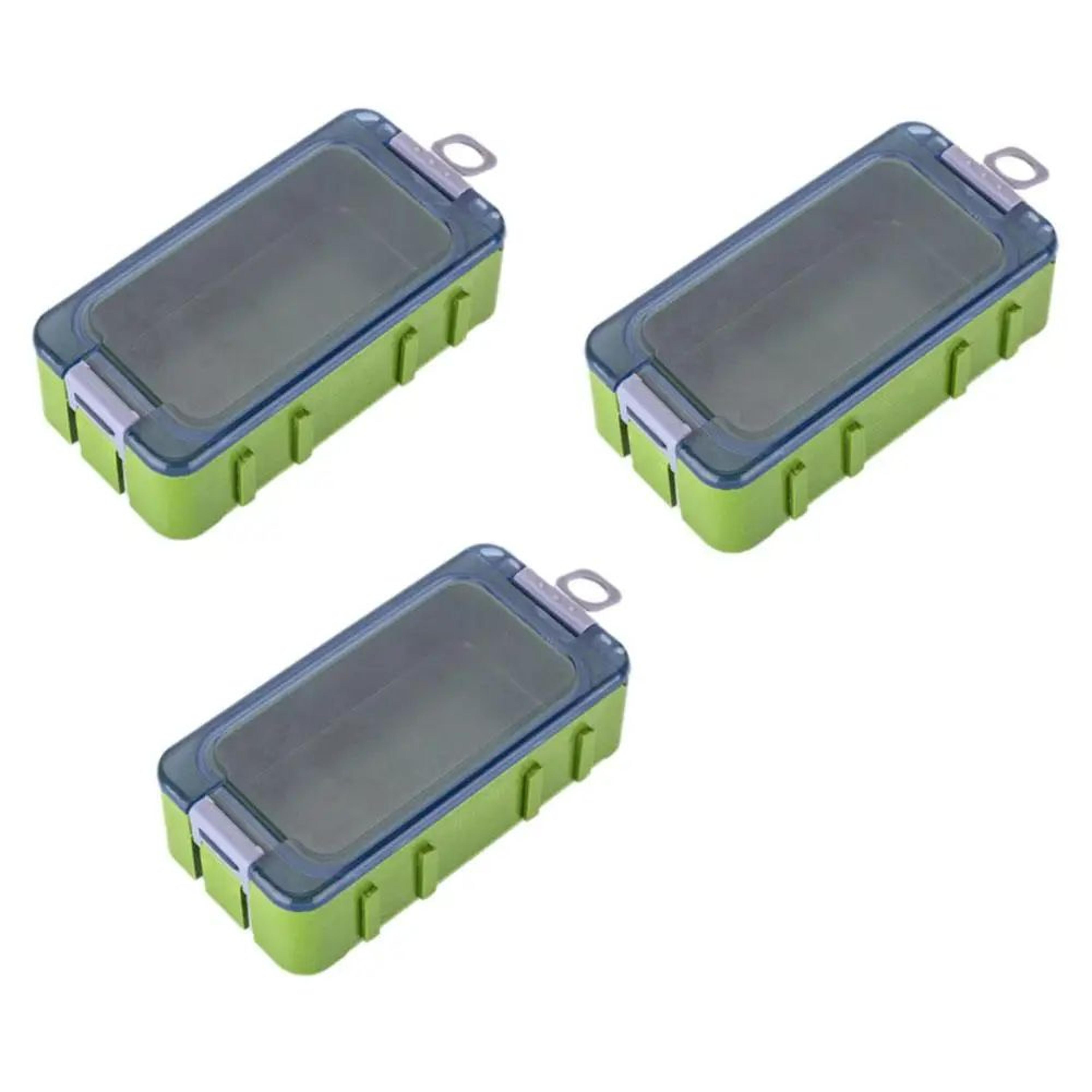 3 Pcs GlowintheDark Fishing Tackle Box Organizer Set  Magnetic Hard Bait Tackle Tray  Carp Lure Sto 9