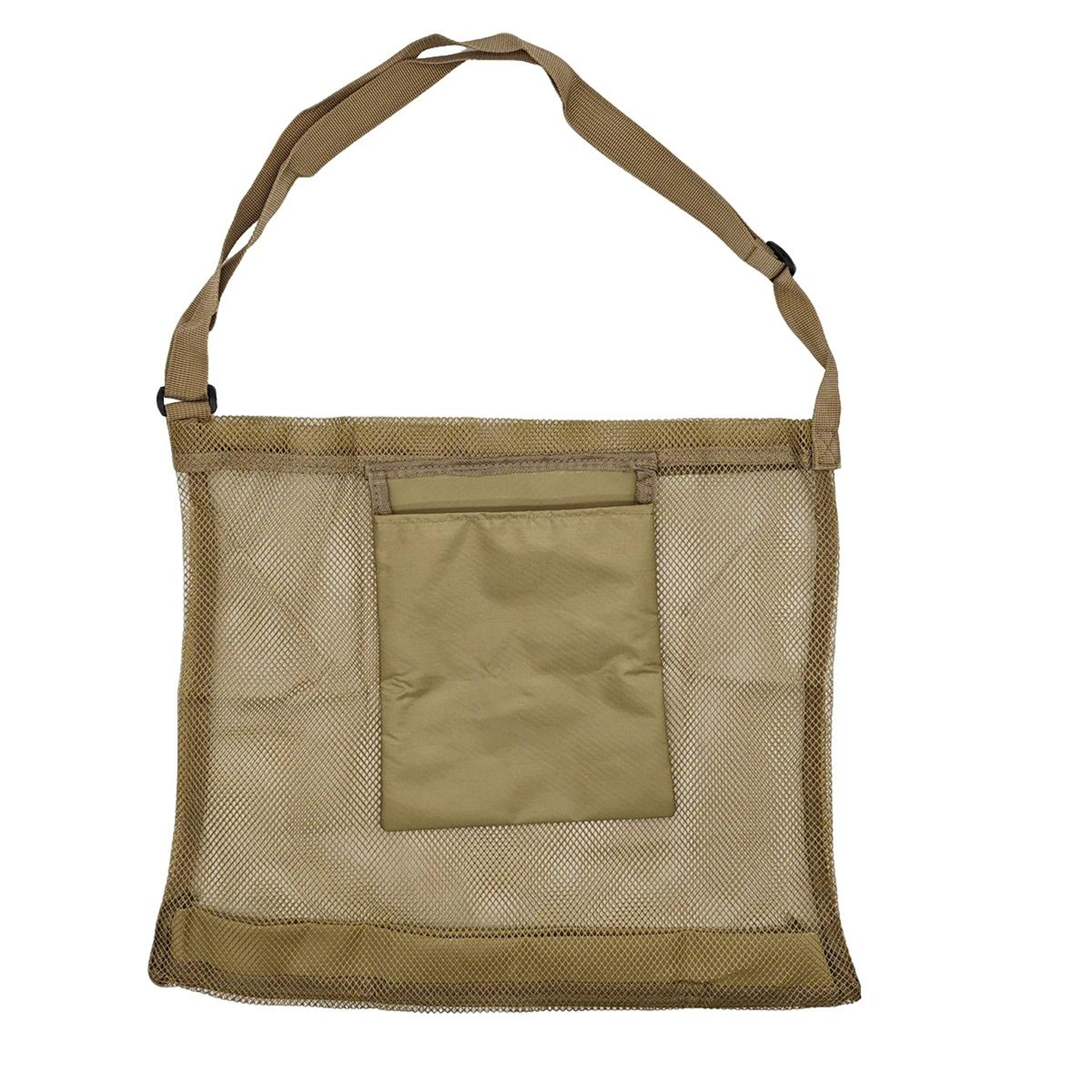 Foldable Mesh Fruit  Mushroom Picking Bag  Large Capacity Outdoor Harvest Crossbody Storage Pouch 6
