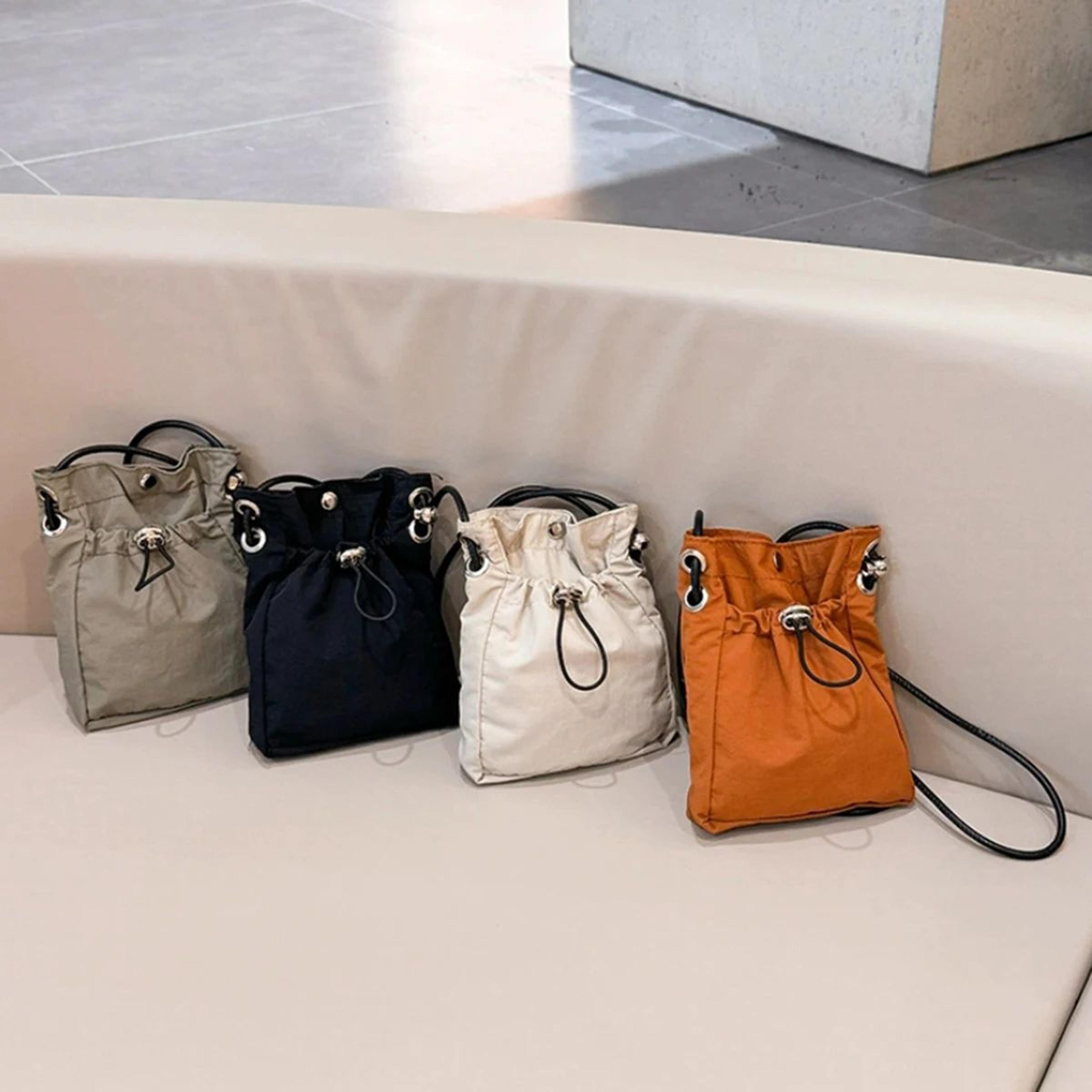 Soft Nylon Mini Crossbody Phone Bag  Multifunction Square Shoulder Purse Wallet Lightweight Messeng 4