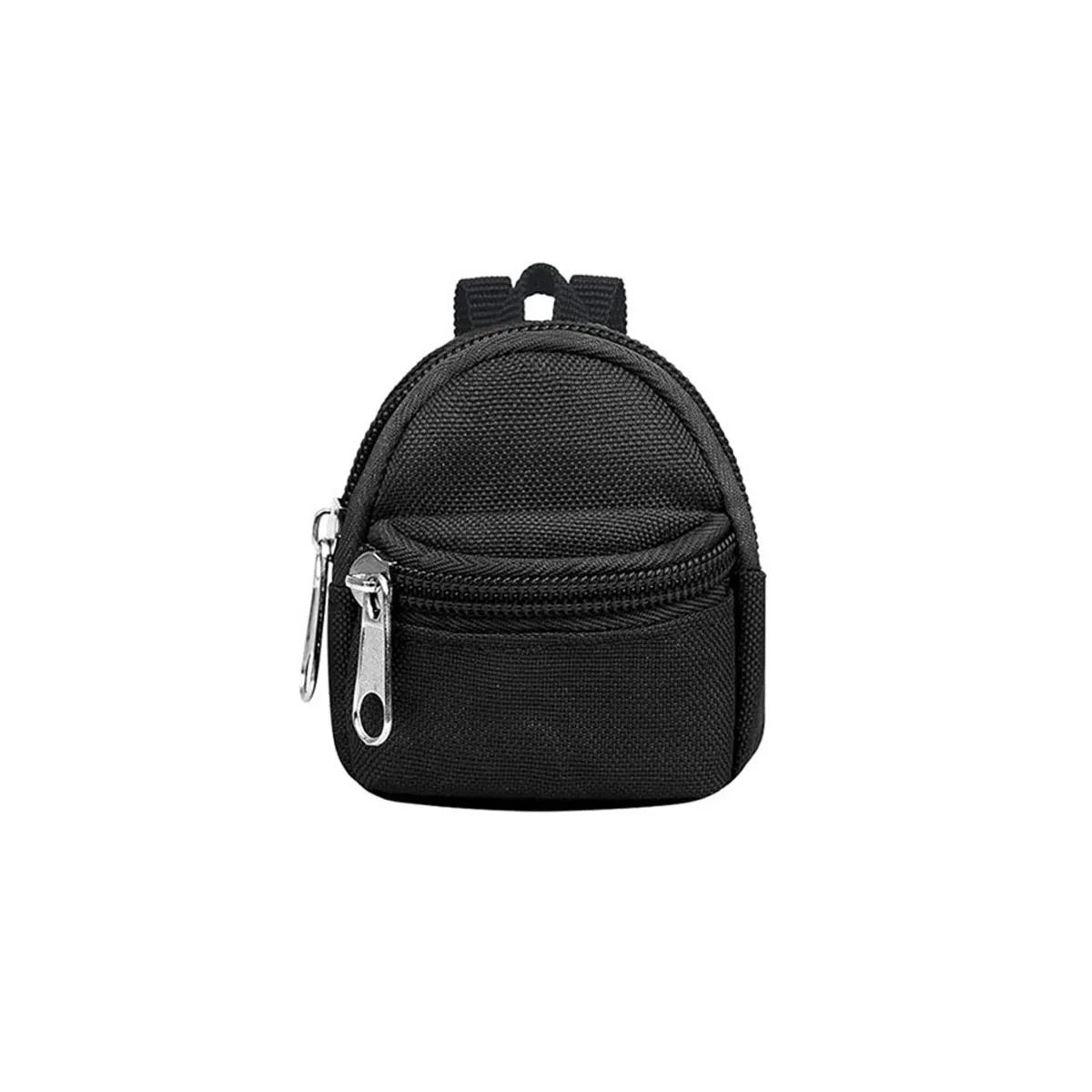 Mini Backpack Coin Purse Keychain  DoubleZipper Small Wallet Pendant Bag For Keys Coins  Cute Bag D 6