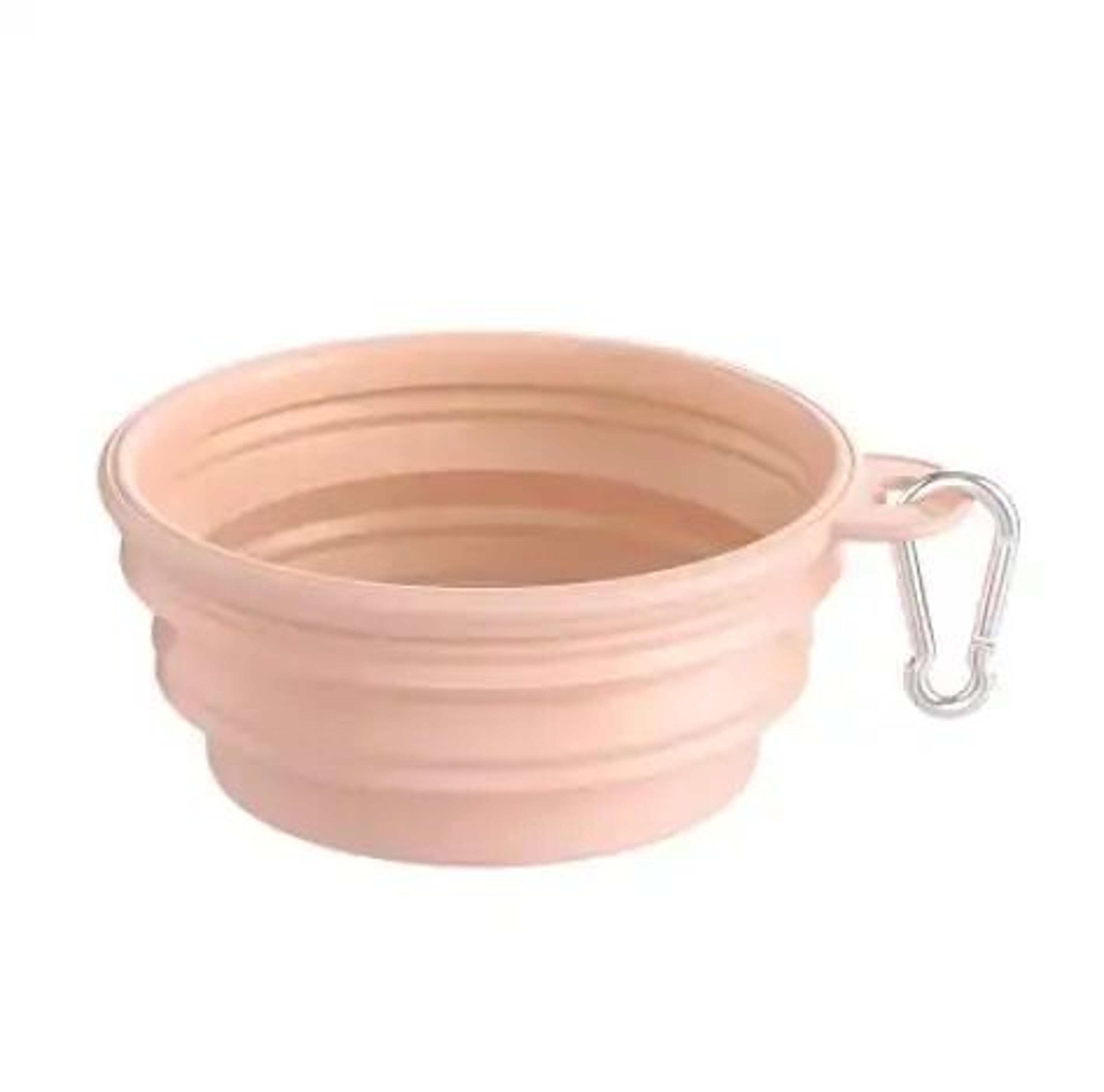 Collapsible Silicone Dog Bowl  Folding Travel Pet Food  Water Dish For Dogs Cats  Puppies Portable  8