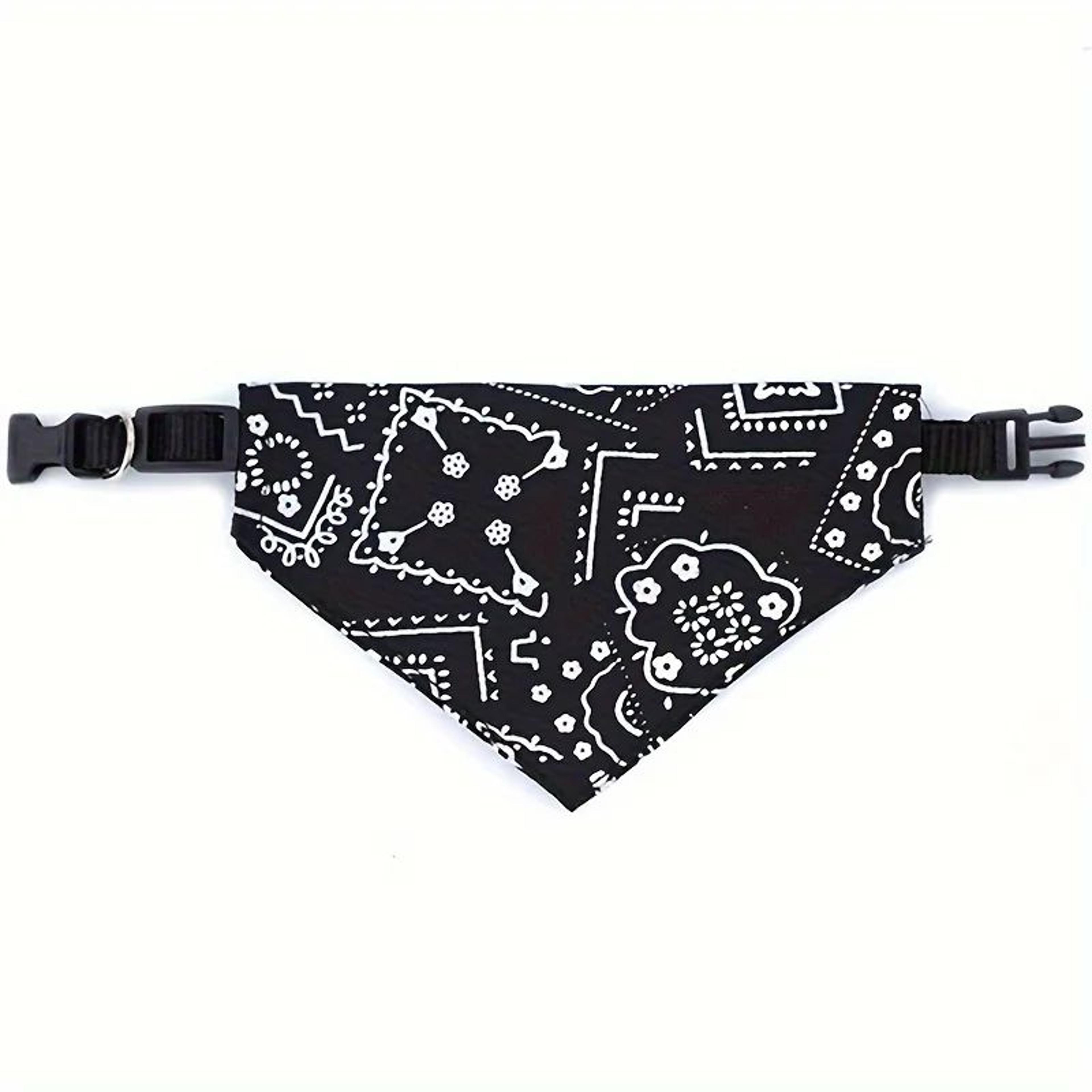 Adjustable Pet Bandana Scarf  Collar For Puppy  Cat Triangular Drool Bib Saliva Towel For Small Dog 6