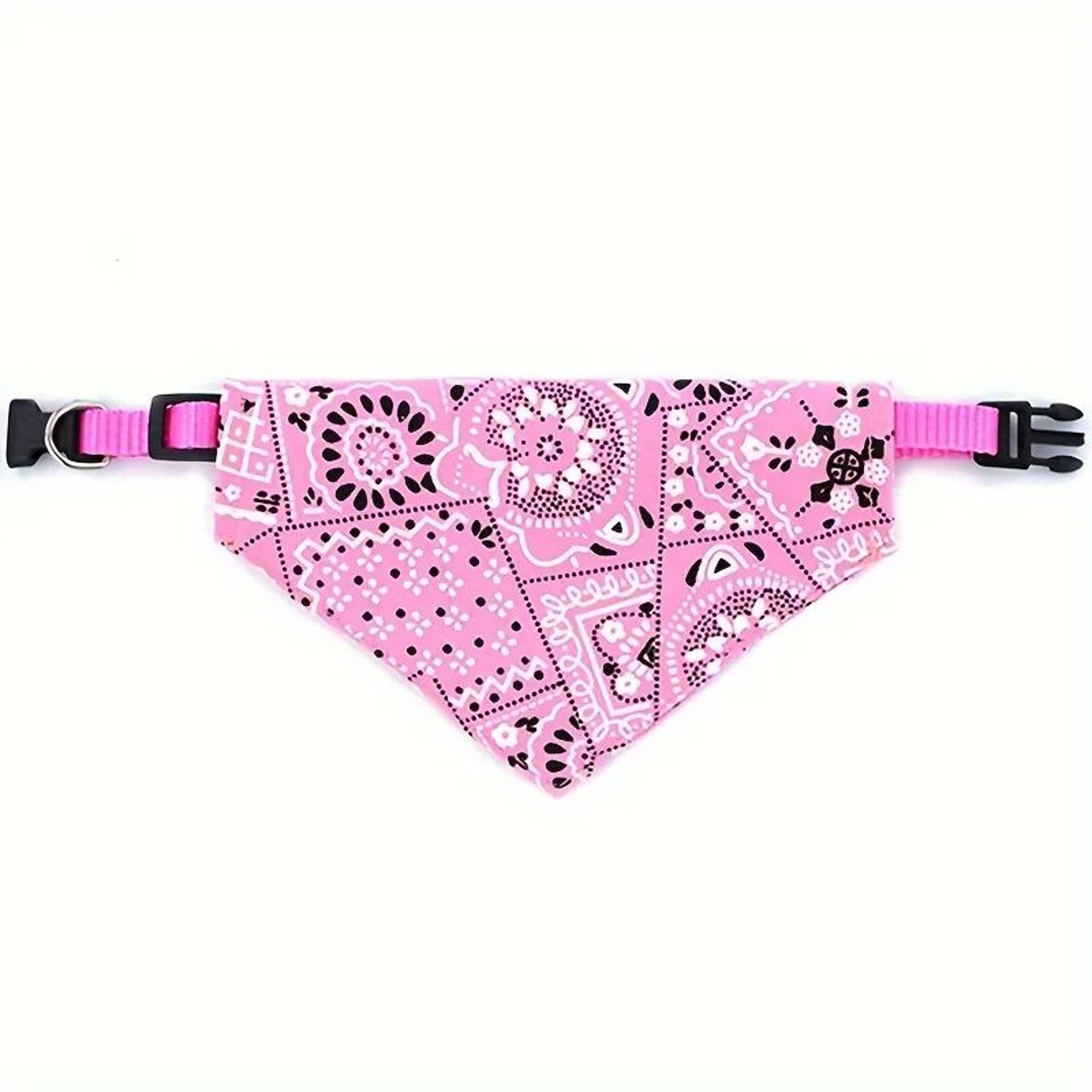 Adjustable Pet Bandana Scarf  Collar For Puppy  Cat Triangular Drool Bib Saliva Towel For Small Dog 9
