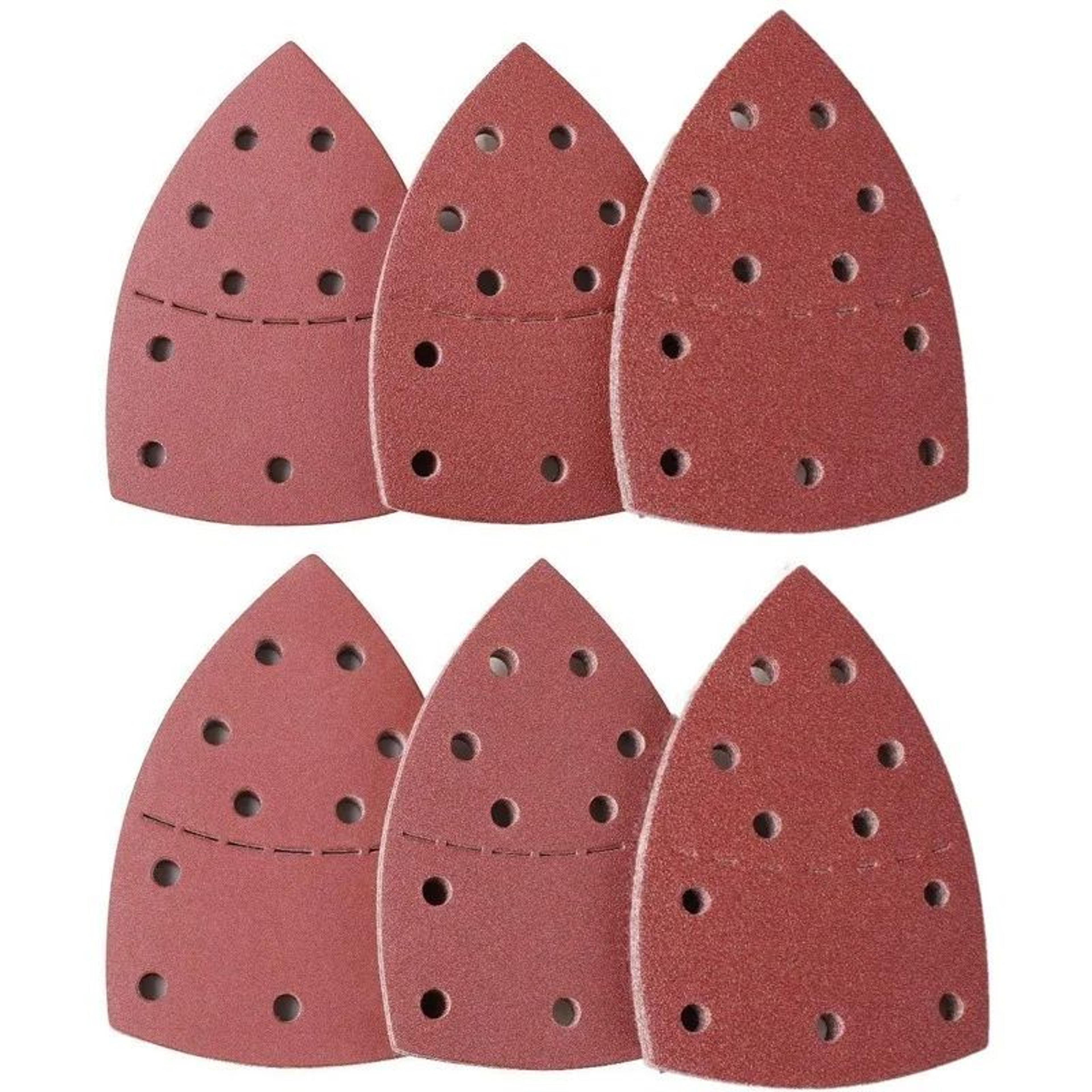 Triangular Detail Sanding Paper Set 102040 Pcs  402000 Grit Mouse Sander Pads With 11 Holes MultiGr 0