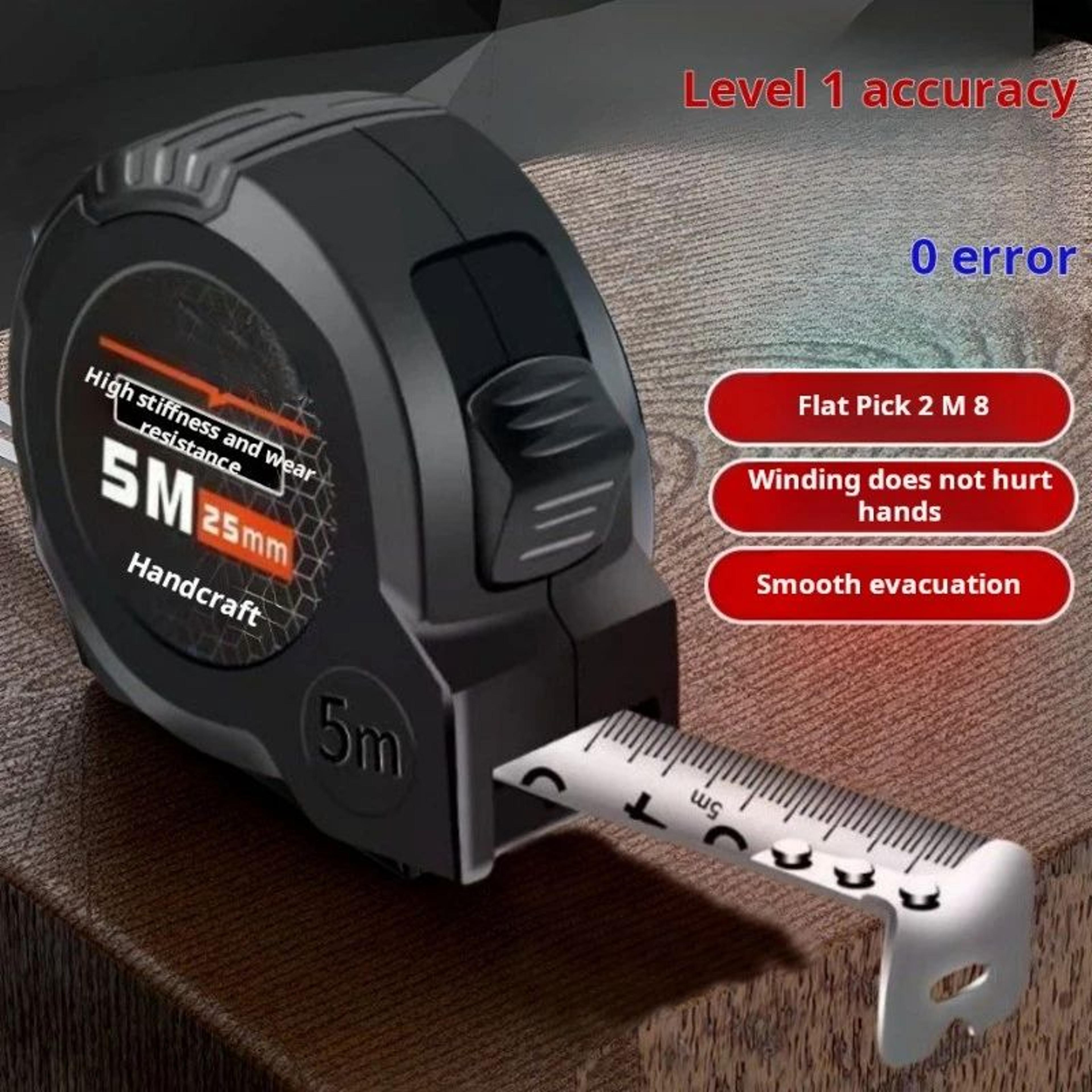 HeavyDuty Retractable Steel Tape Measure  Thickened WearResistant Tool For Home DIY Construction  C 1