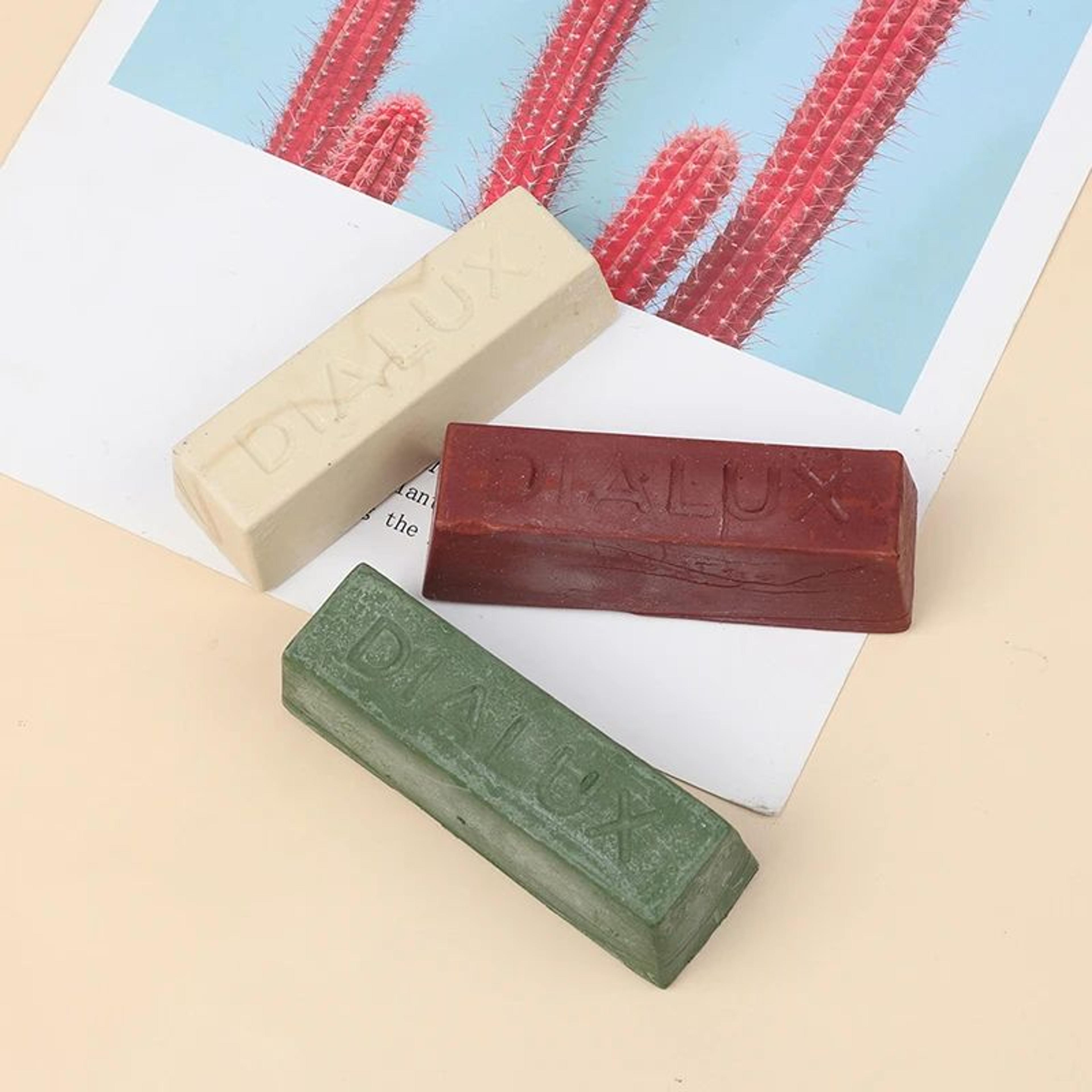 6Color Jewelry Polishing Wax Set  Luster Blocks For Silver Brass Copper Gold Metal Buffing HighGlos 5