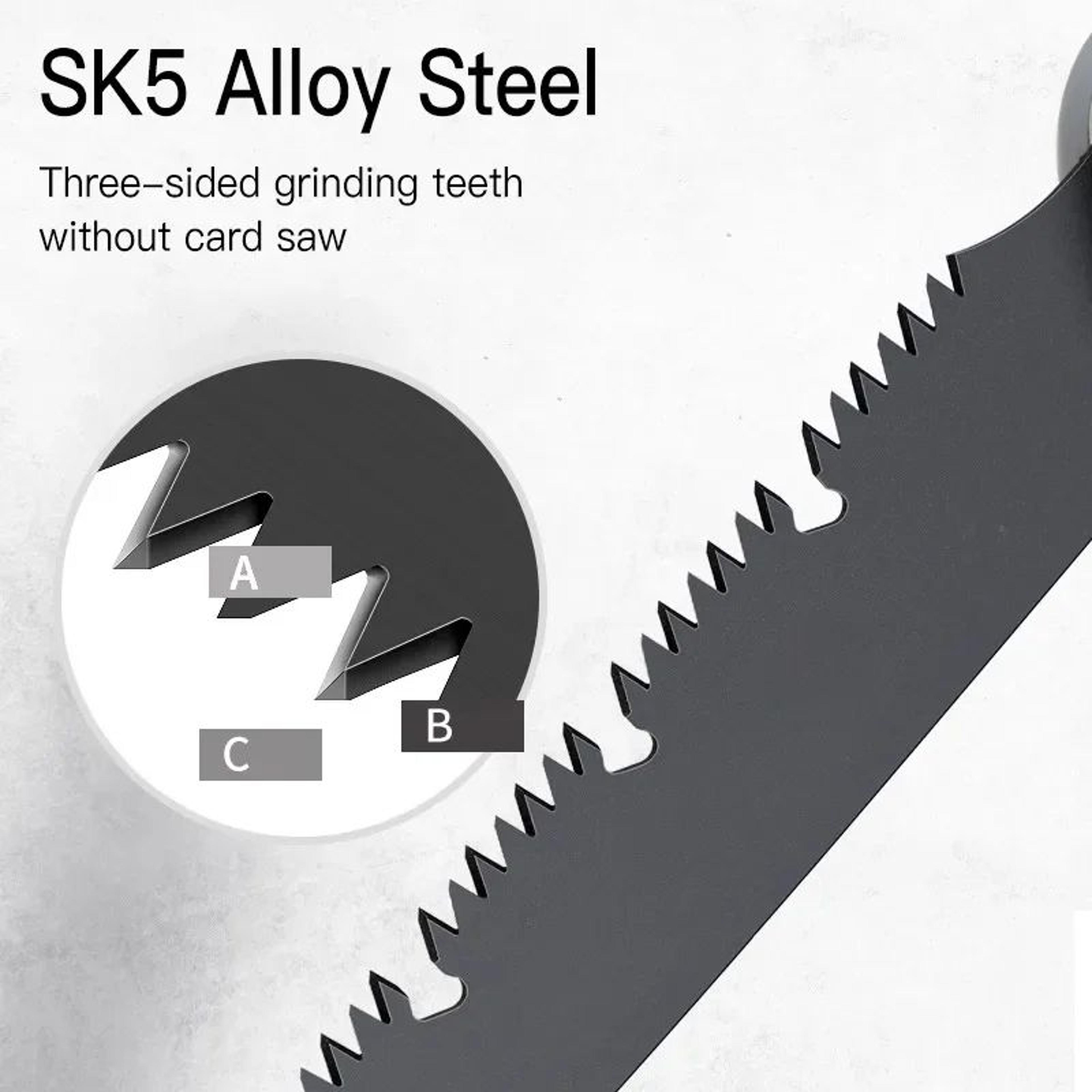 HeavyDuty Folding Hand Saw For Wood Cutting  Sharp Pruning  Camping Saw For Trees Garden Branches   4
